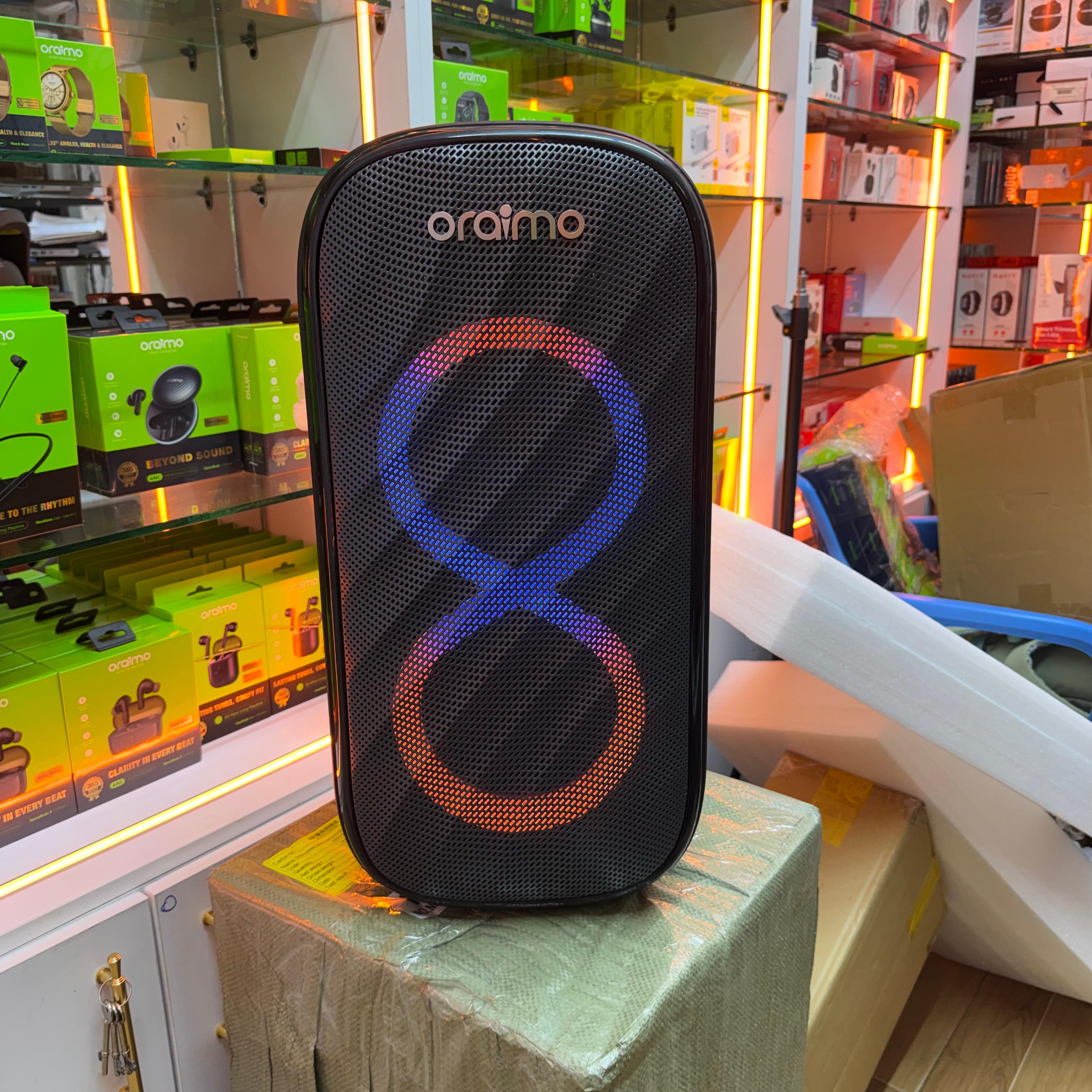 Oraimo Spacebox Max 200W Auracast Party Speaker image 2