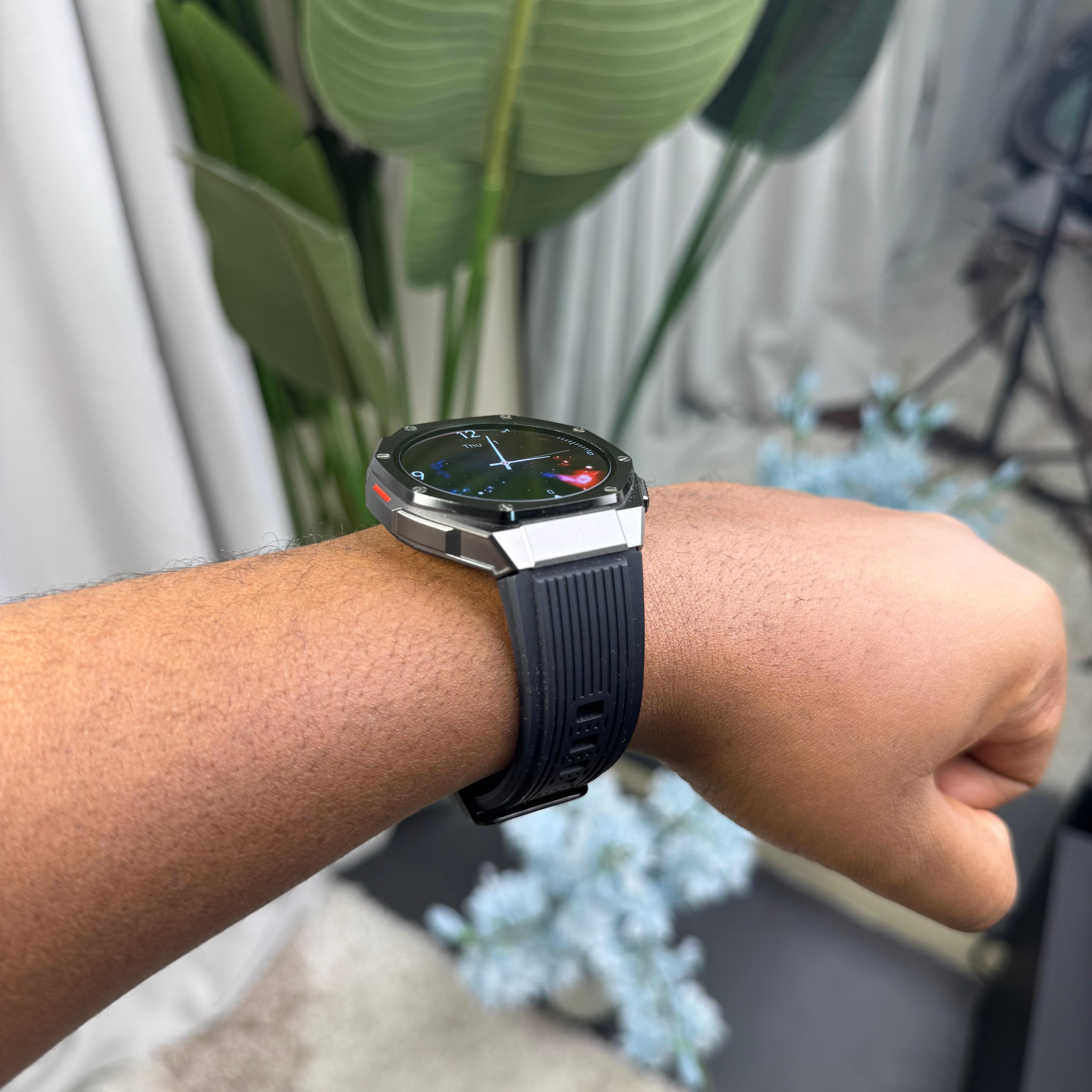 Itel Sones 2 Sailor Smartwatch ISw-42S Amoled Display Musculine smartwatch image 7