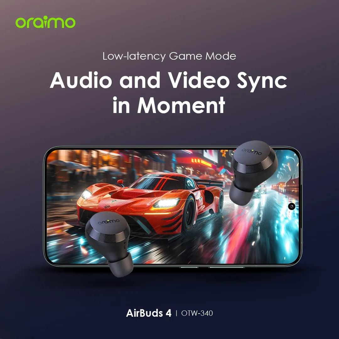 Oraimo AirBuds 4 ENC True Wireless Earbuds image 9