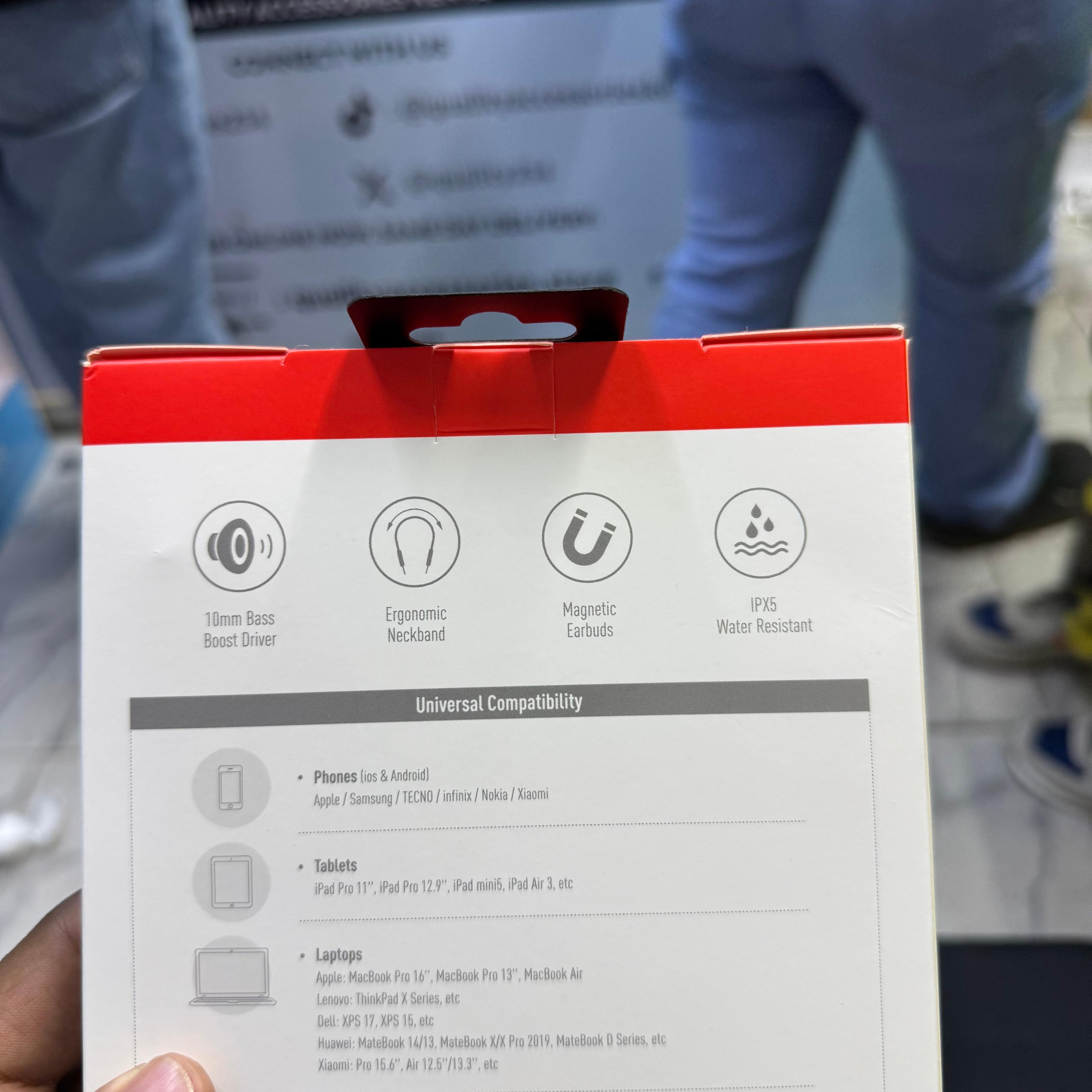 Itel Wireless Neckband with 12 Hour Playback image 5