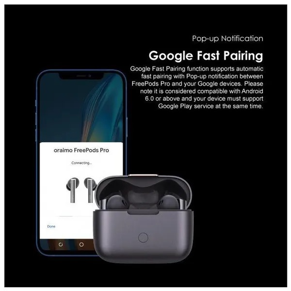 Oraimo FreePods Pro with Active Noise Cancellation image 4