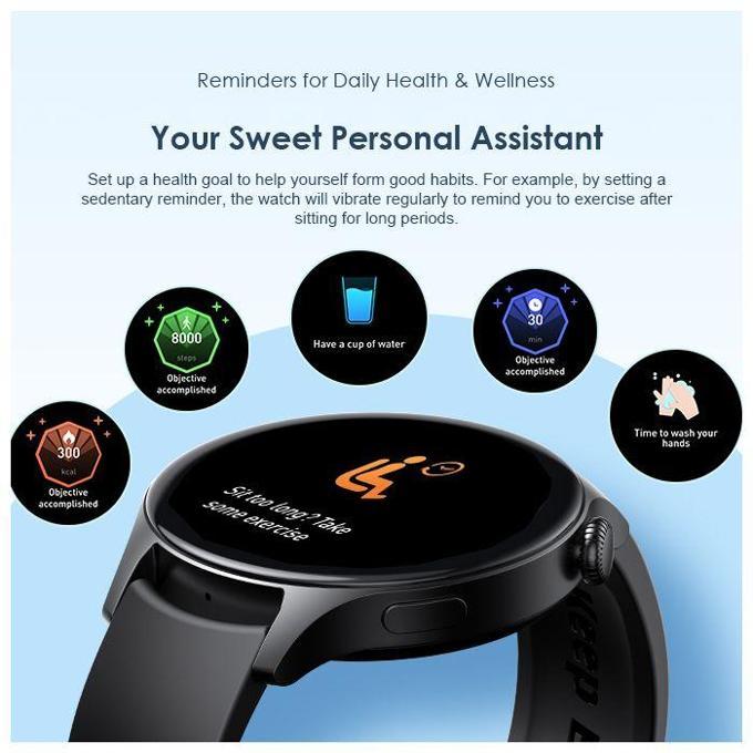 Oraimo Watch ER 1.43'' AMOLED IP68 Smart Watch image 12