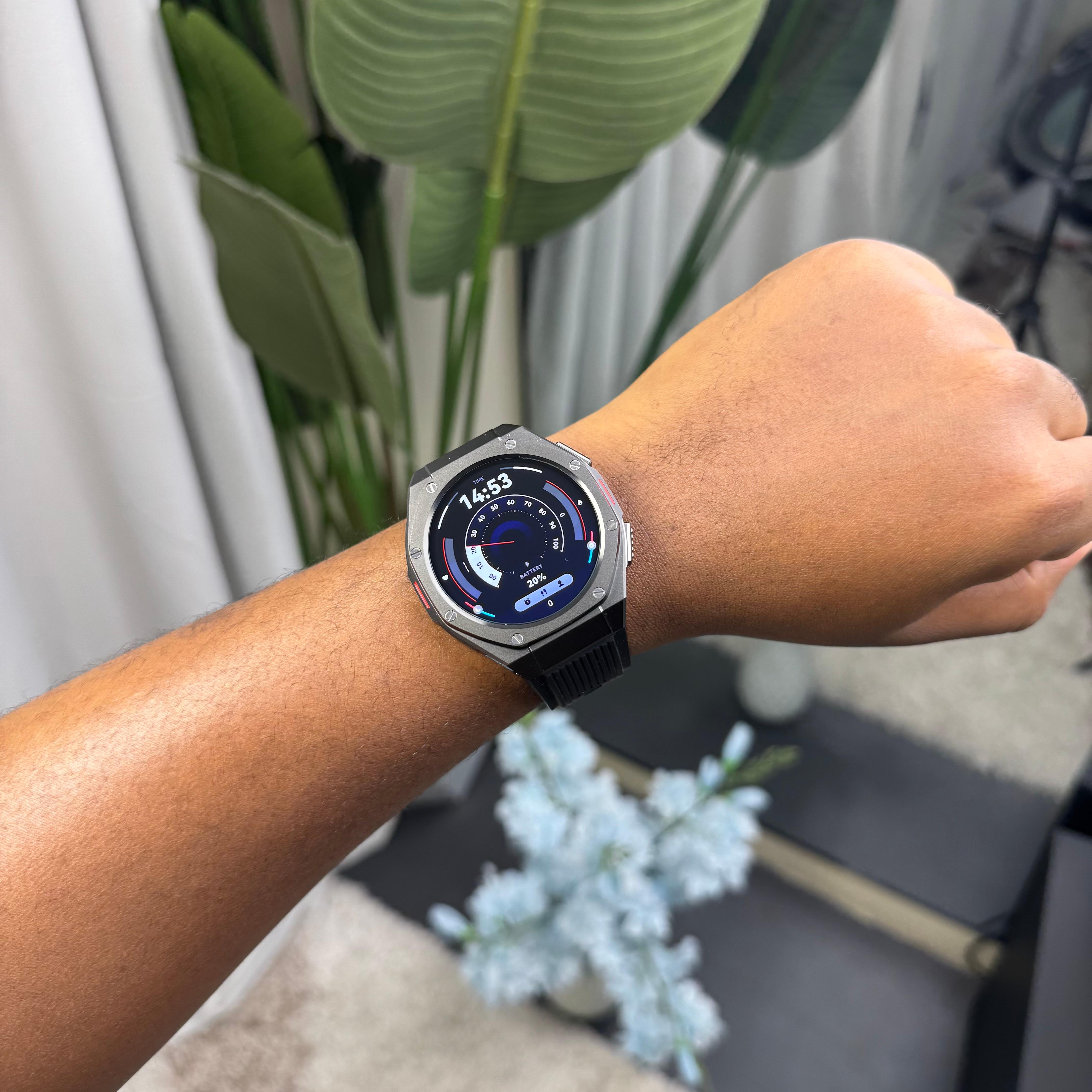 Itel Sones 2 Sailor Smartwatch ISw-42S Amoled Display Musculine smartwatch image 4