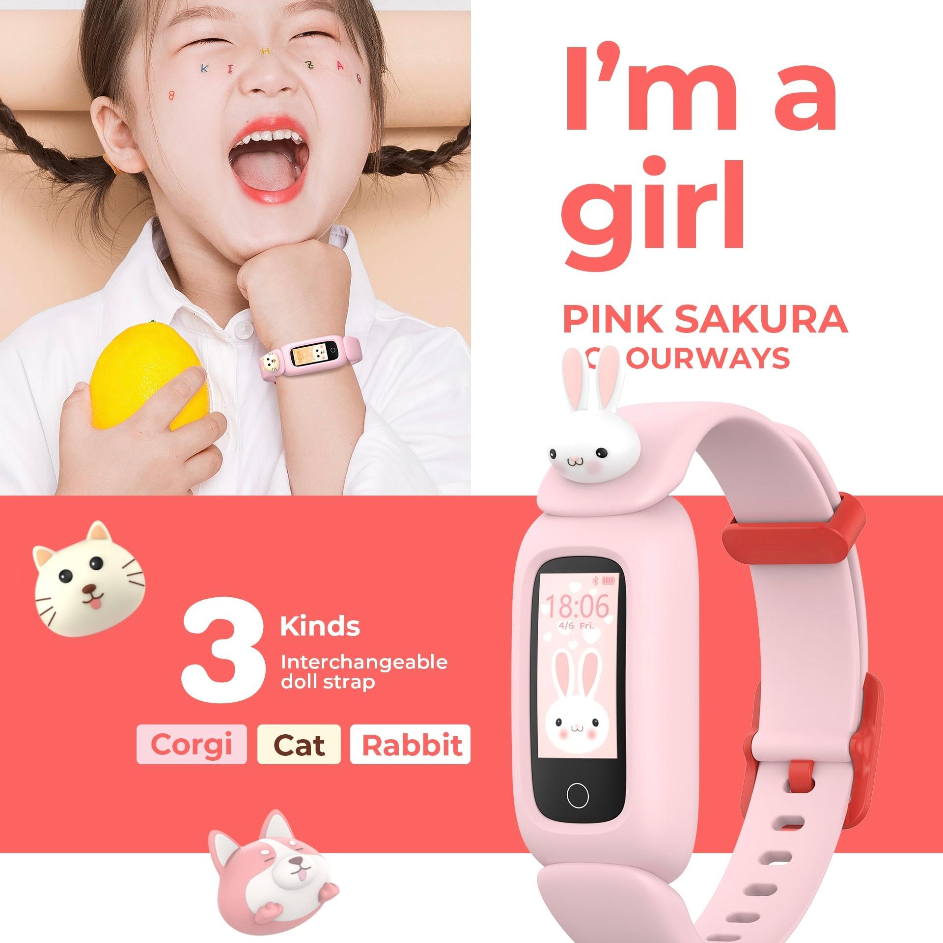 Havit M81 kids doll-themed smart bracelet image 6