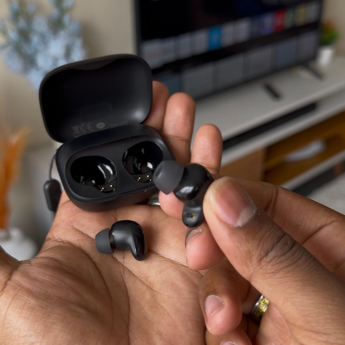 Itel BudsAir 5e Small Earbuds with carrying Lanyard image 2