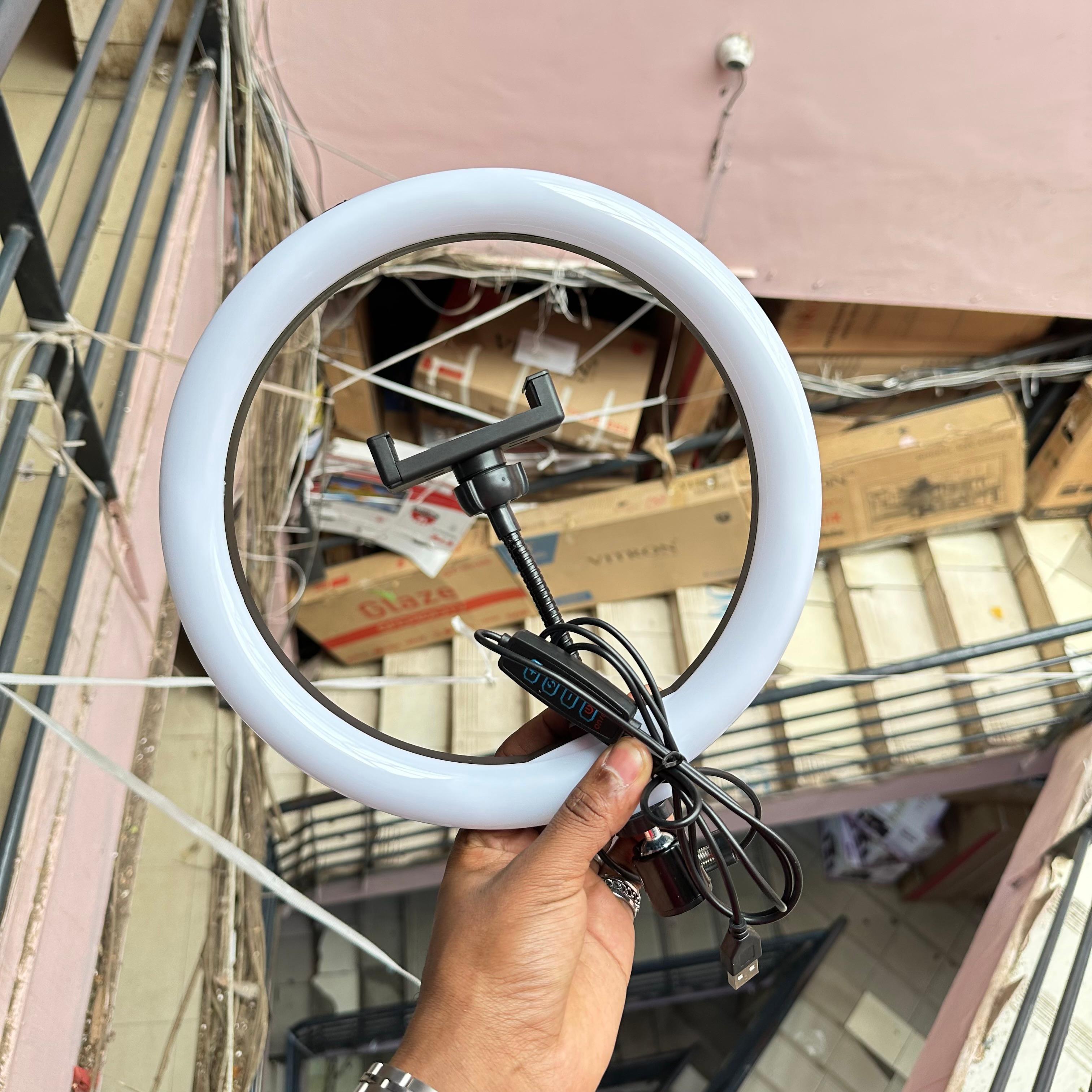 Full Set 10 Inch Ringlight with Mic