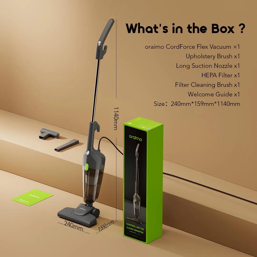Oraimo CordForce Flex Corded 2-in-1 Stick Vacuum image 9