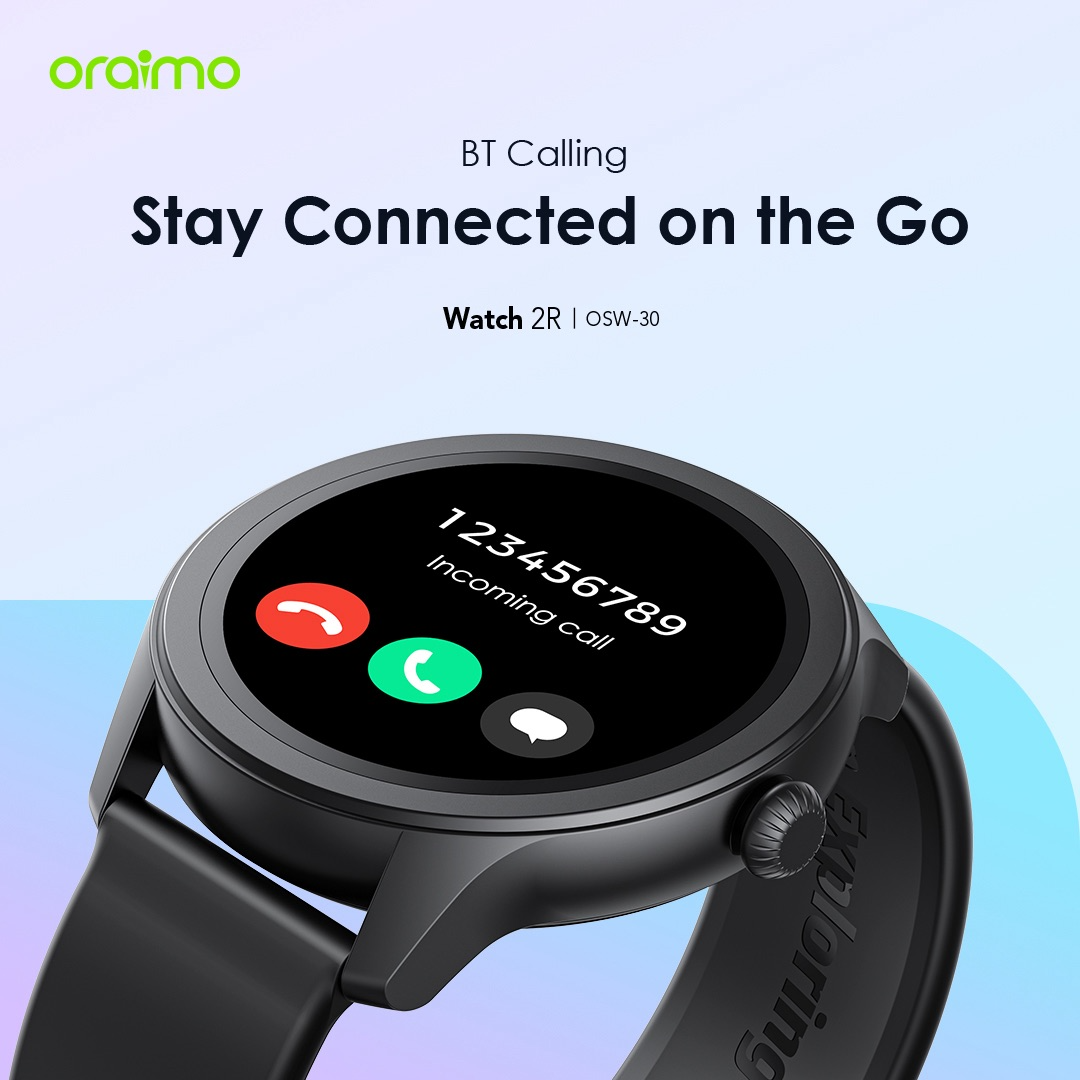Oraimo Watch 2R 1.39" TFT IP68 Smart Watch image 5