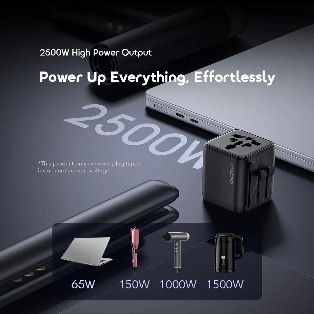 Oraimo PowerOmni 251 Global Travel, Universal Safety image 12