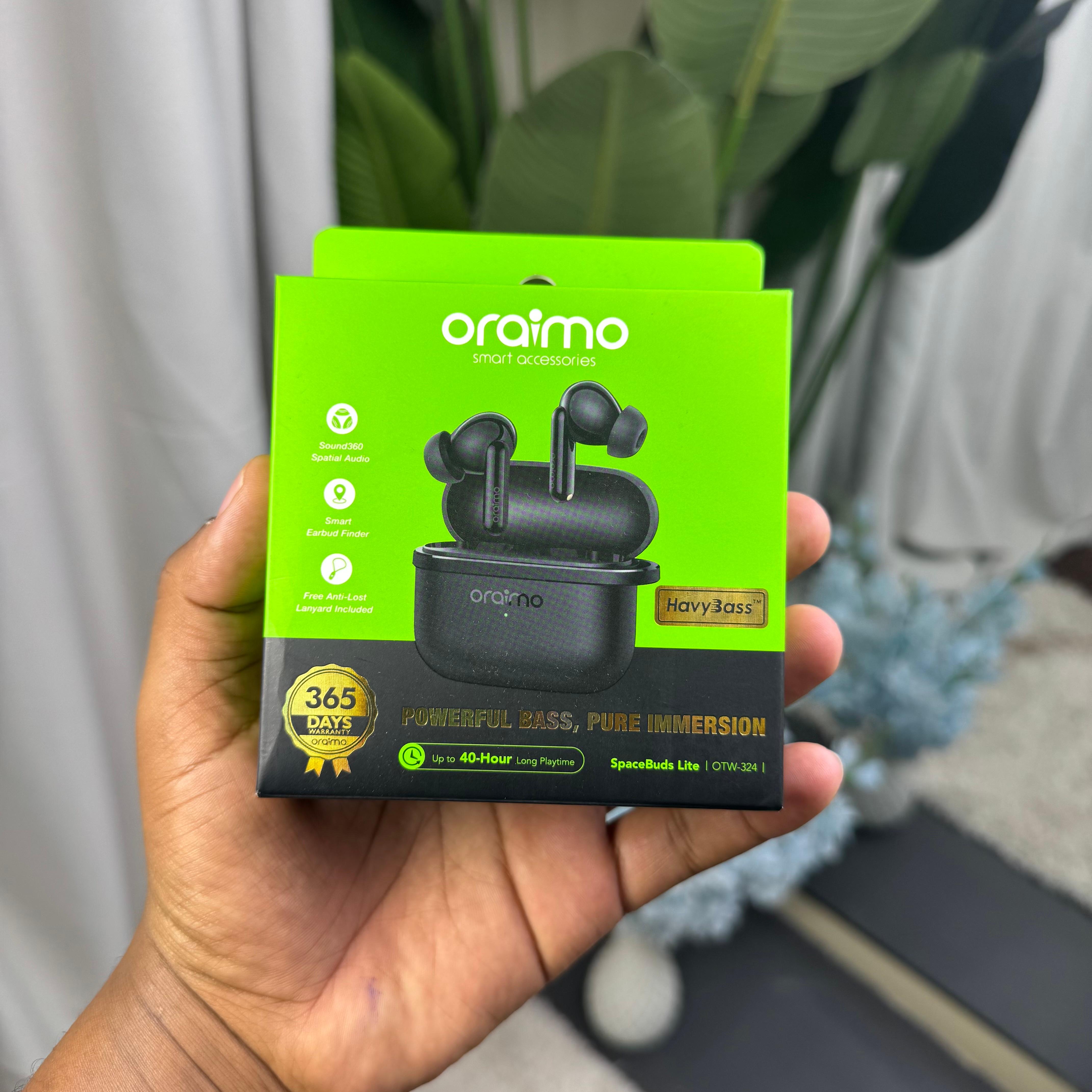 New Oraimo SpaceBuds Lite OTW-324 with Anti Lost Lanyard image 7