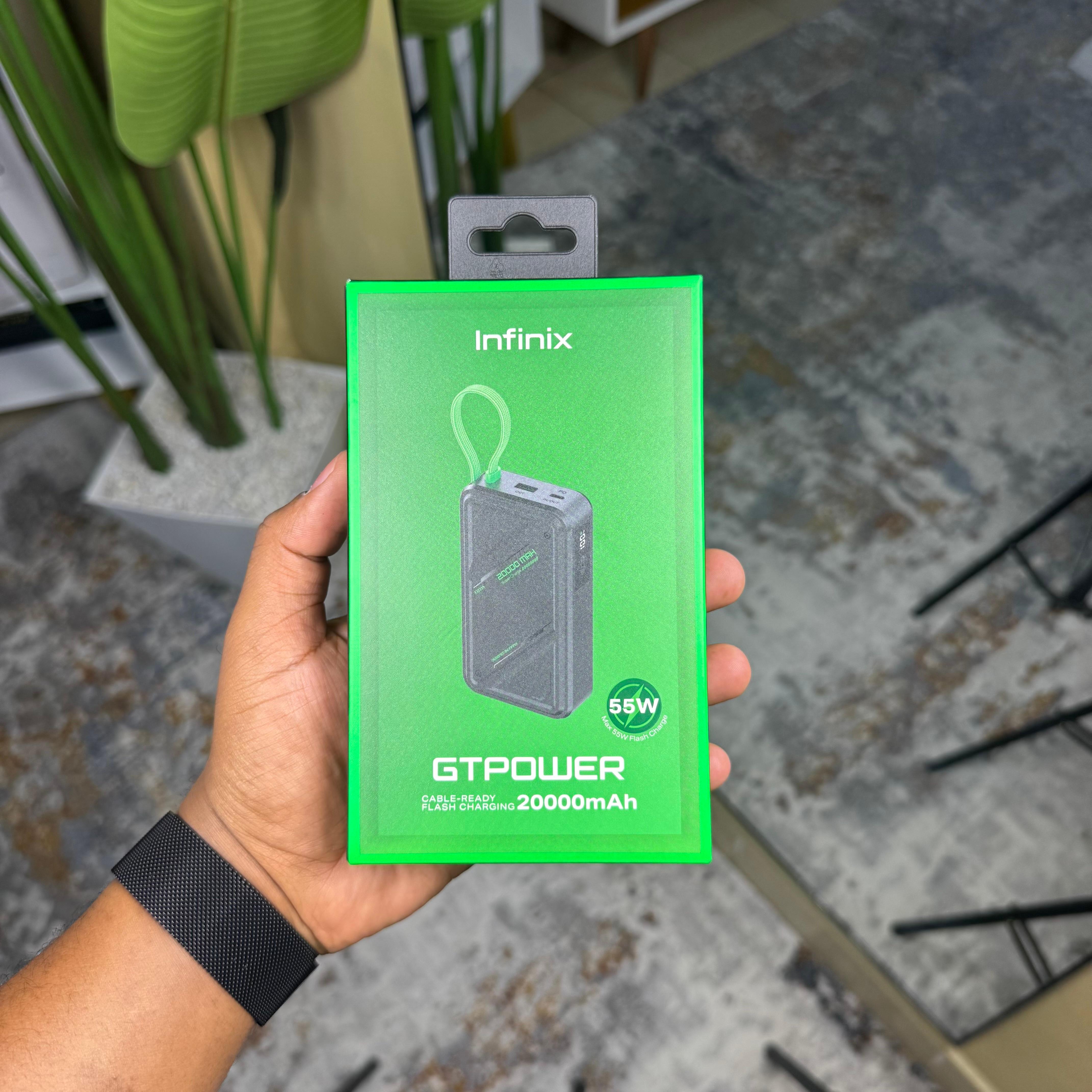 Infinix Gt Power 20000mAh 55W Portable Laptop Charging Powerbank image 6