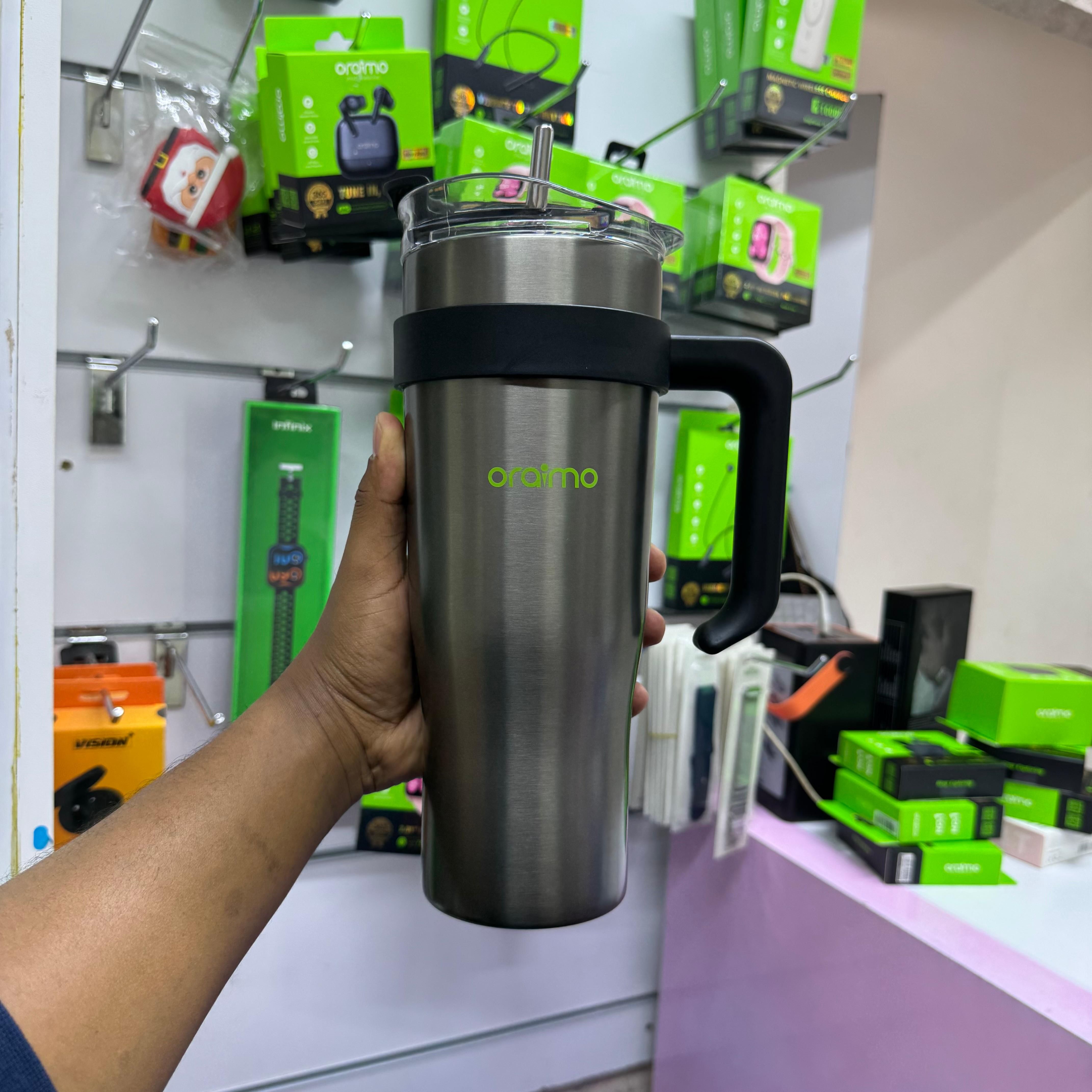 Oraimo ThermoGo S1200 1.2L Extra Large Insulated Water Bottle image 3