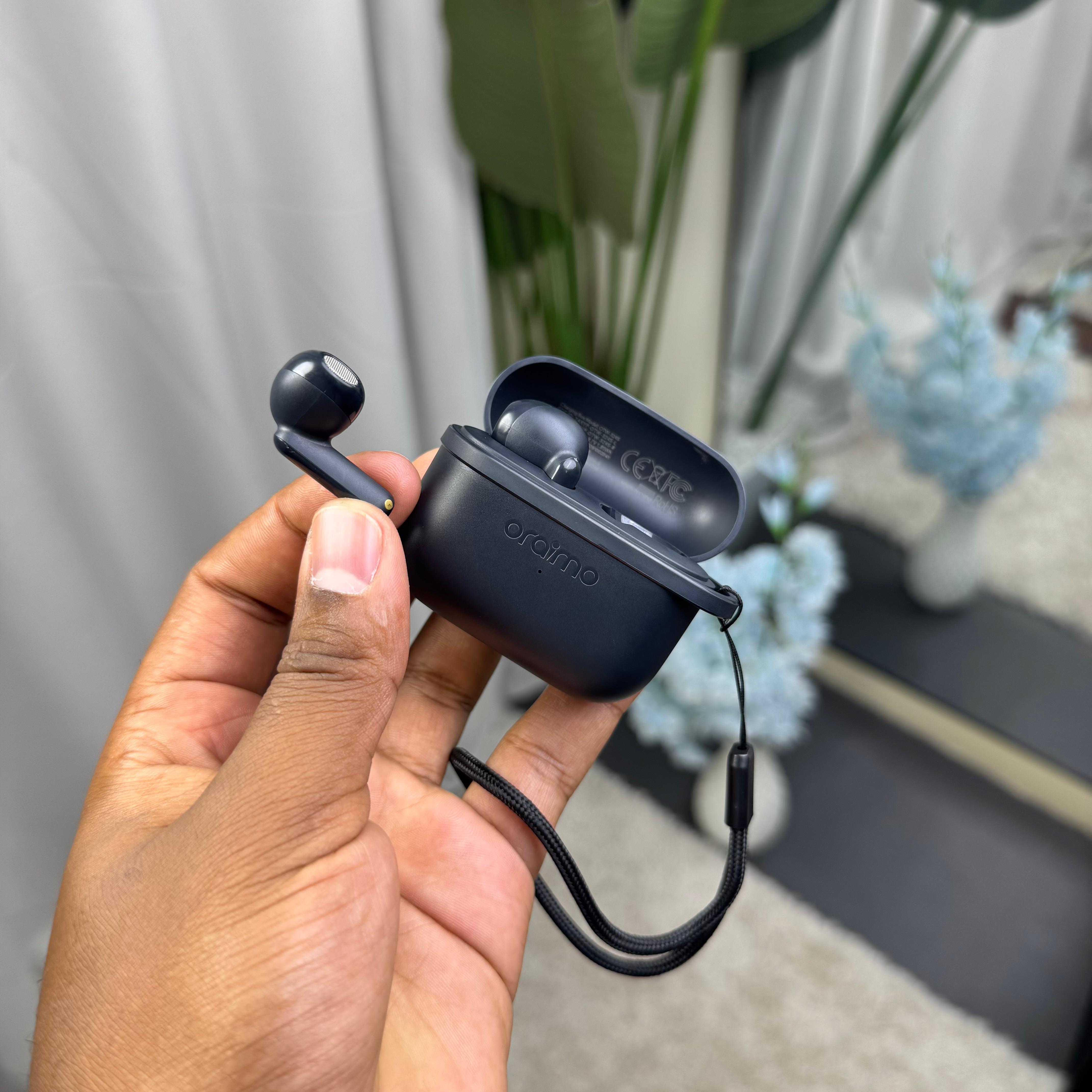 Oraimo SpaceBuds Air OTW-324S Half in Ear with Anti Lost Lanyard image 4