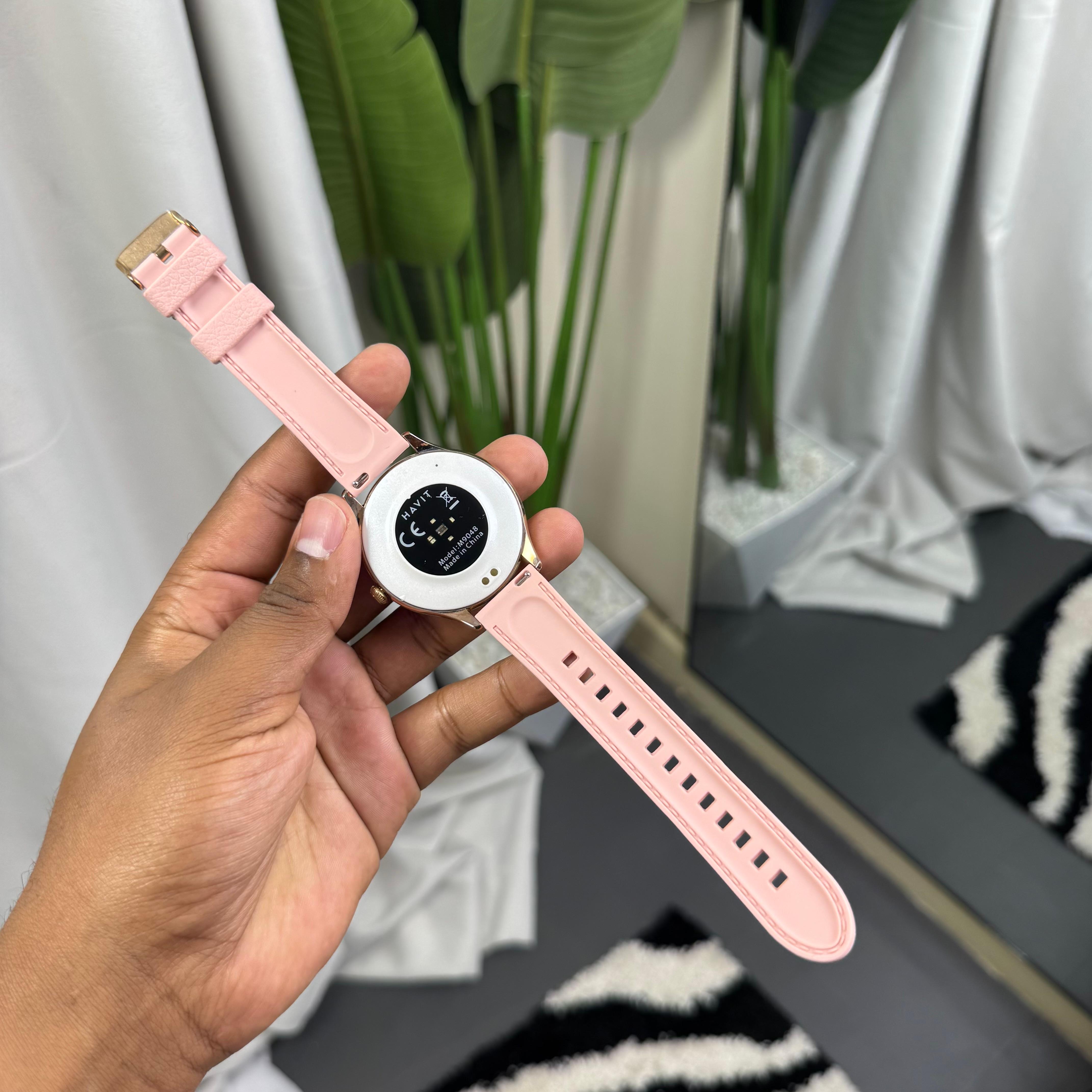 Havit M9048 Cute Pink Ladies Smartwatch image 4