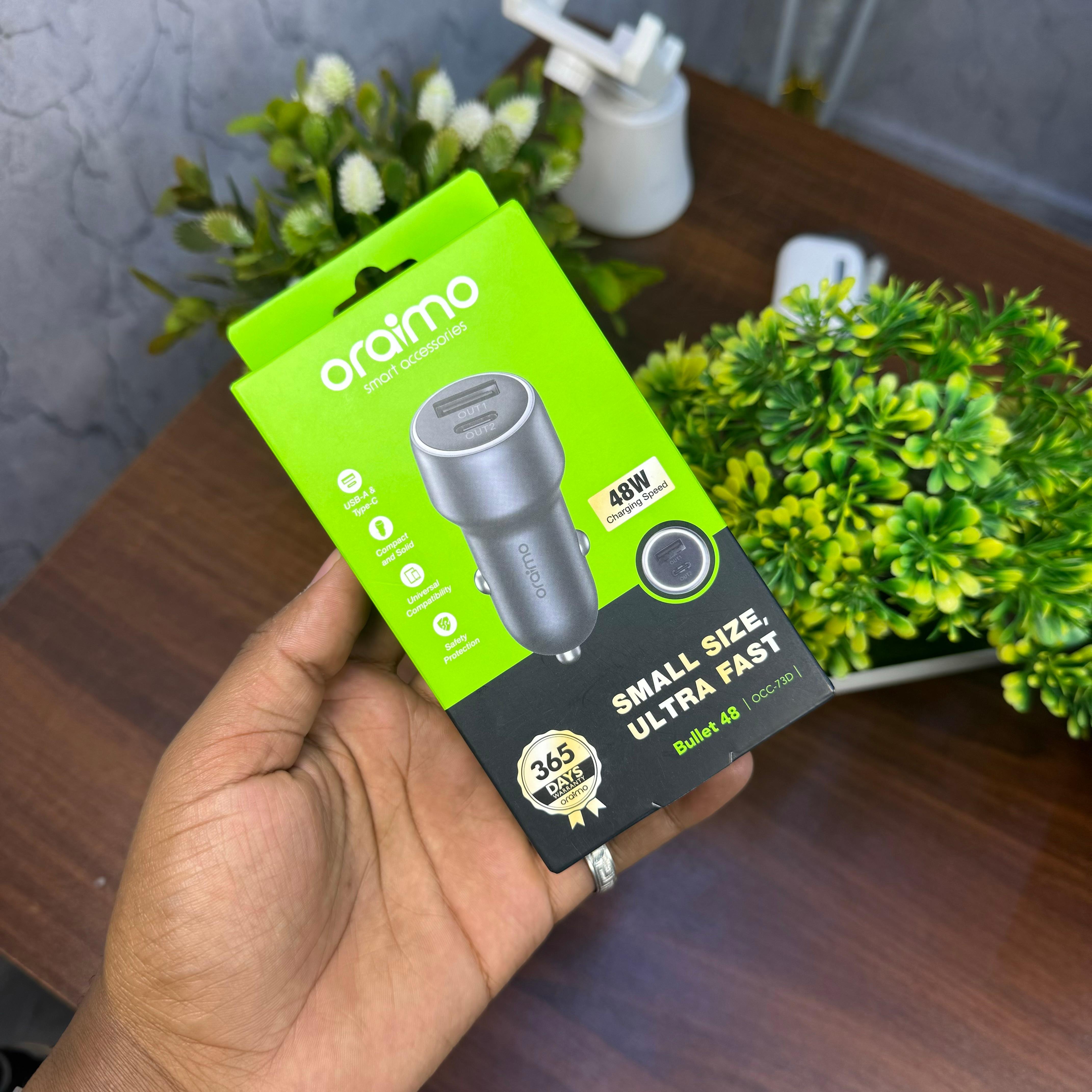Oraimo Bullet 48W car charger image 2