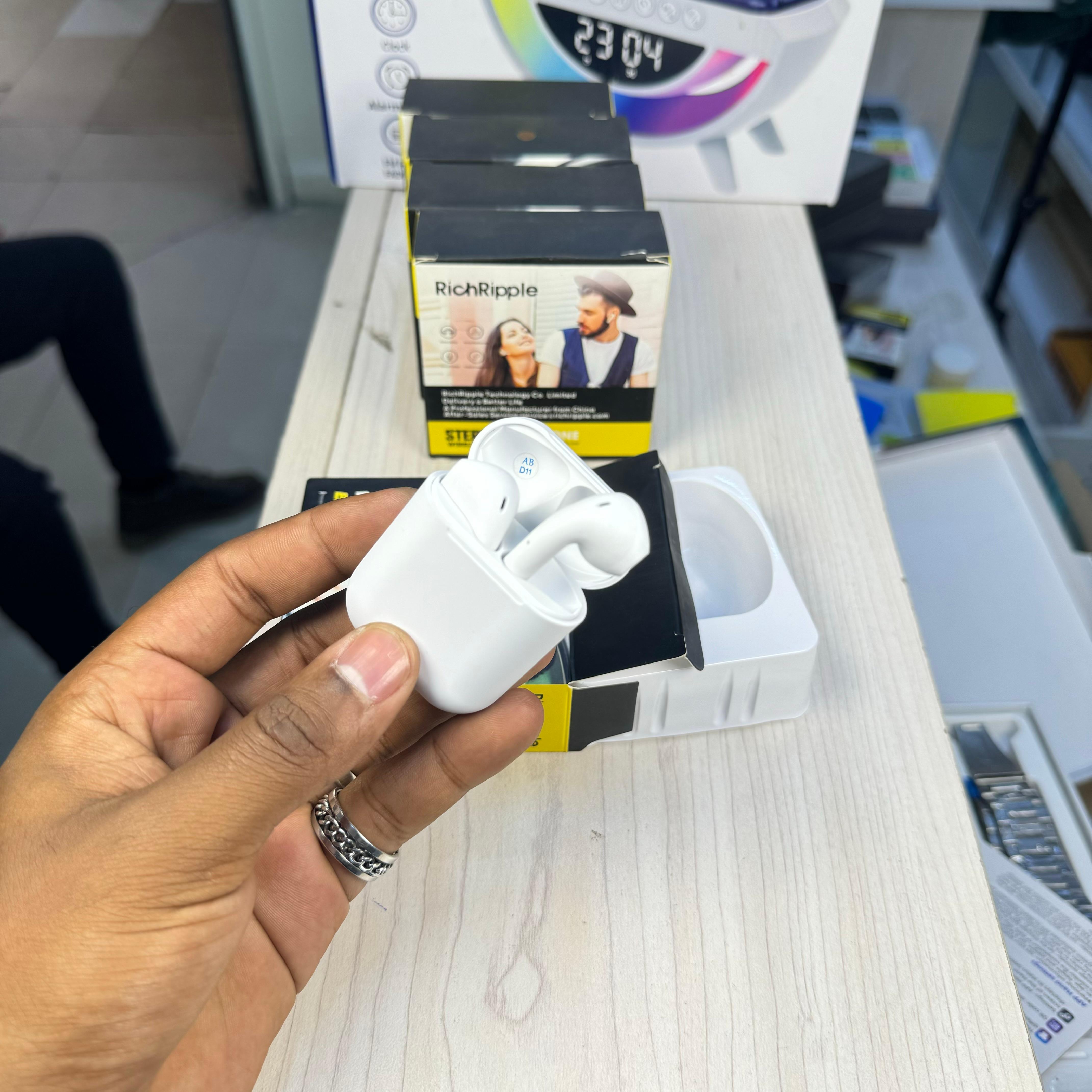 RichRipple Inpods 12 Bluetooth Airpods image 4