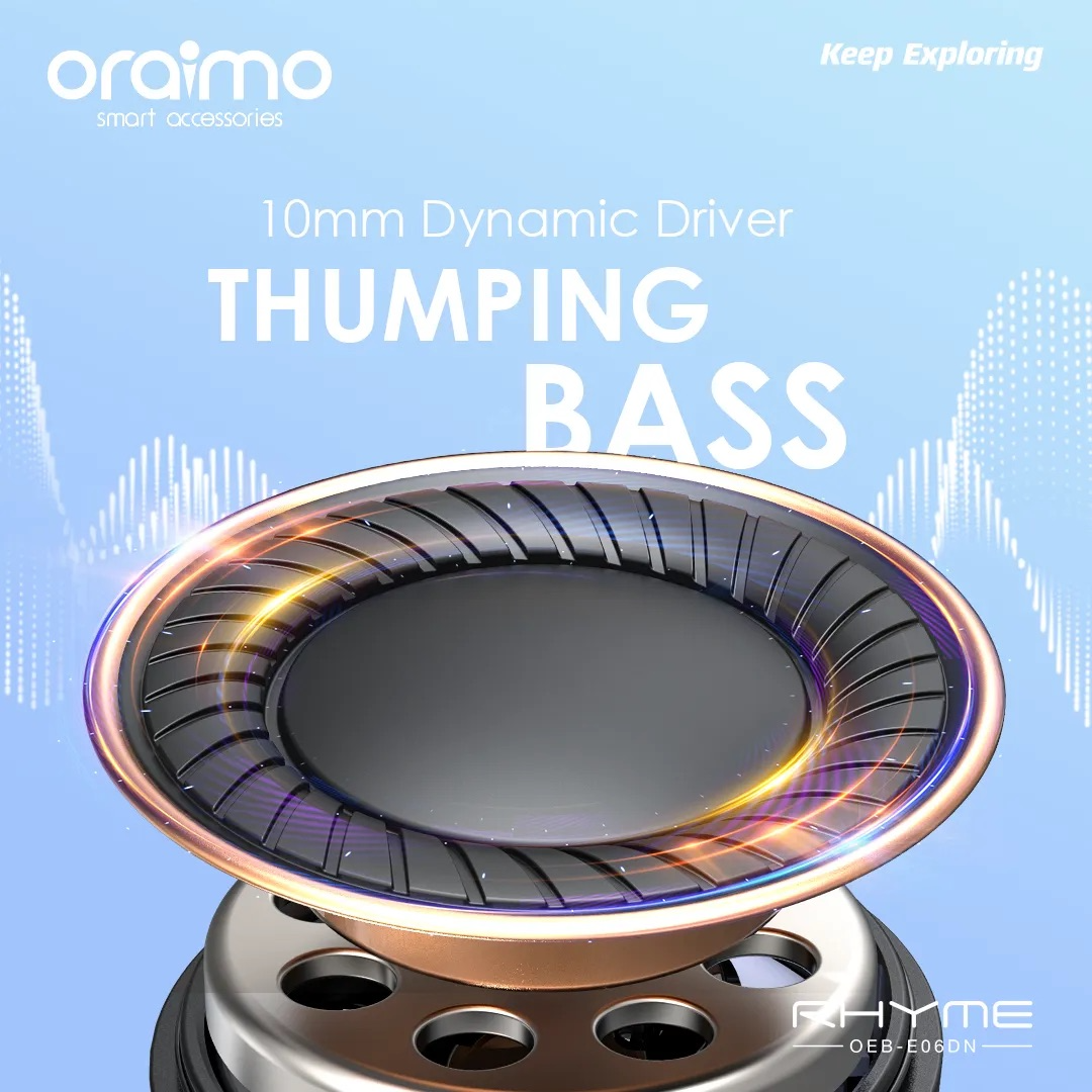 Oraimo Rhyme ANC True Wireless Earbuds image 3