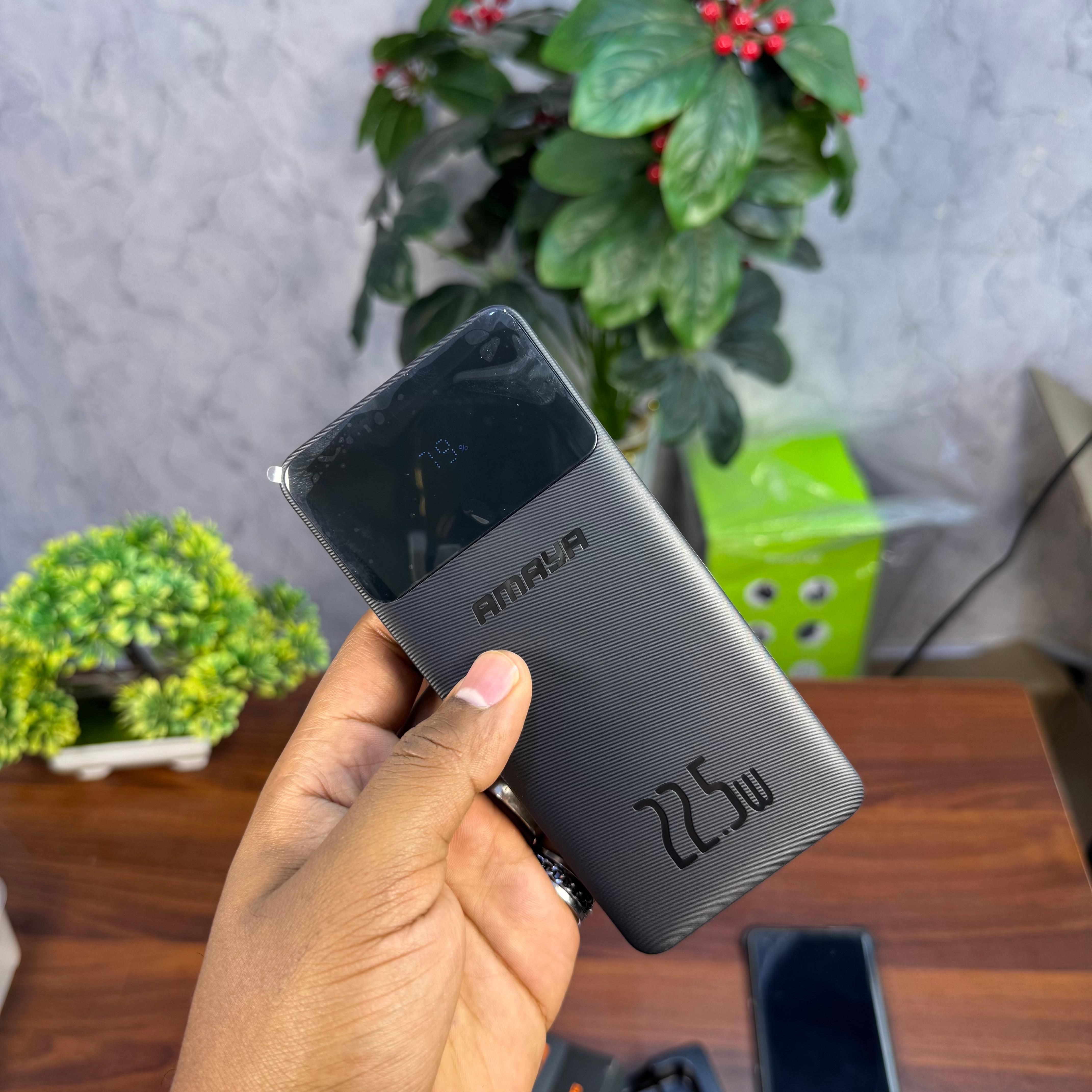 Amaya 10000mAh 22.5W Powerbank with Cables image 2