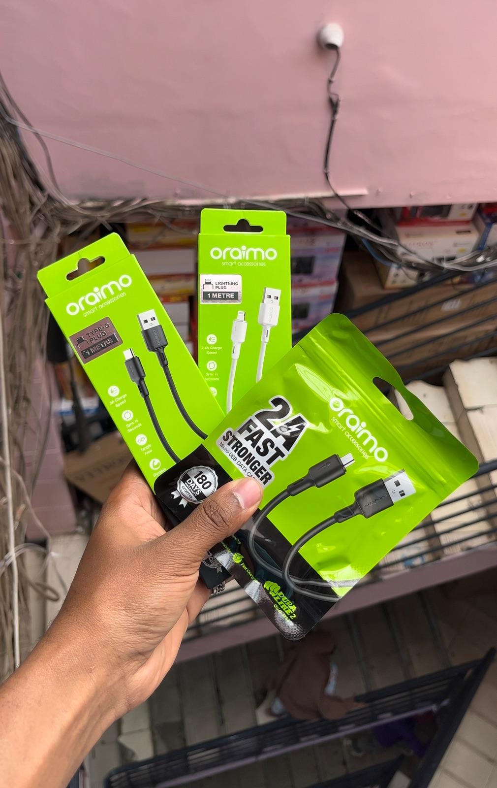 Fast Charging Oraimo Cables image 2