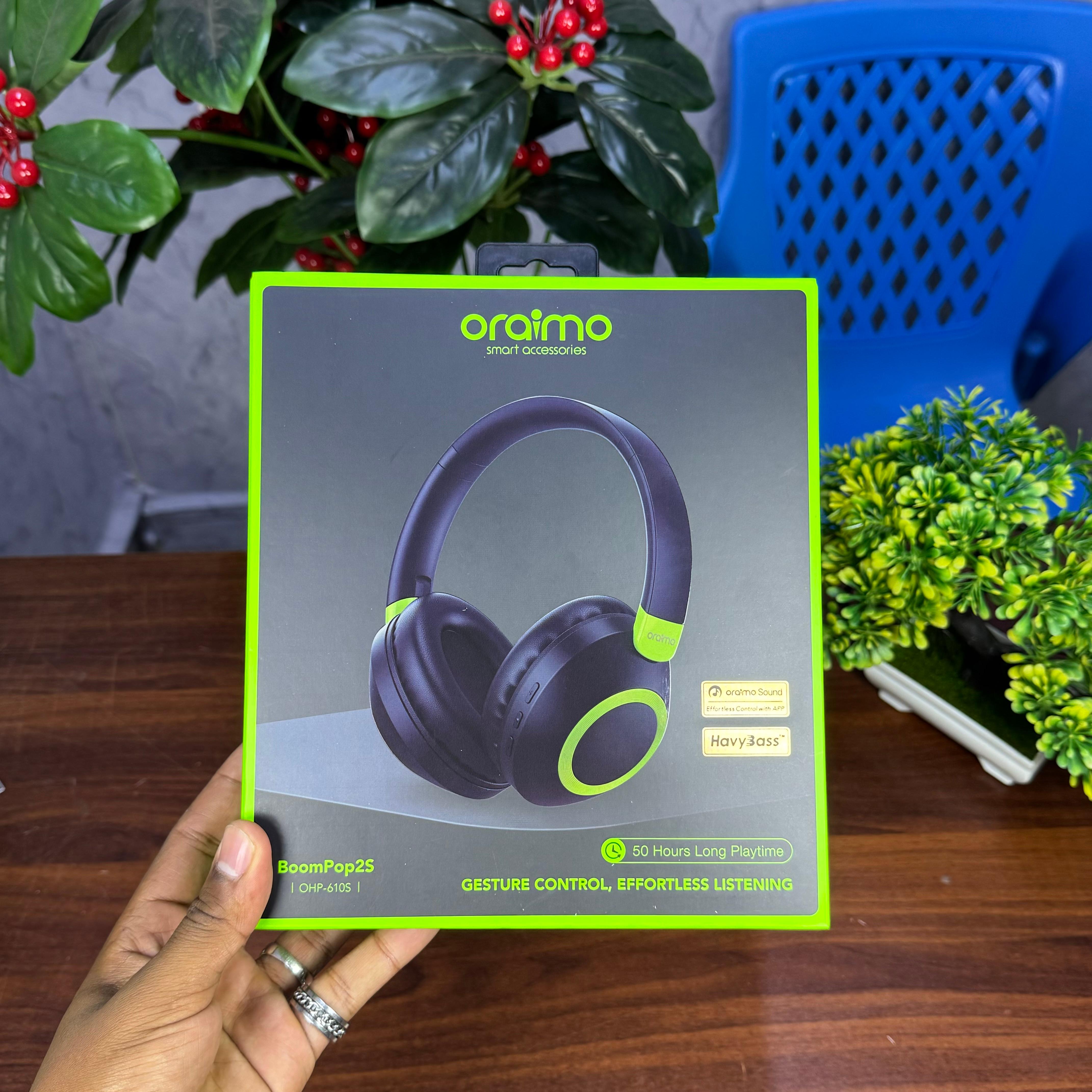 Oraimo BoomPop2S ENC Over-Ear Wireless Headphones image 5