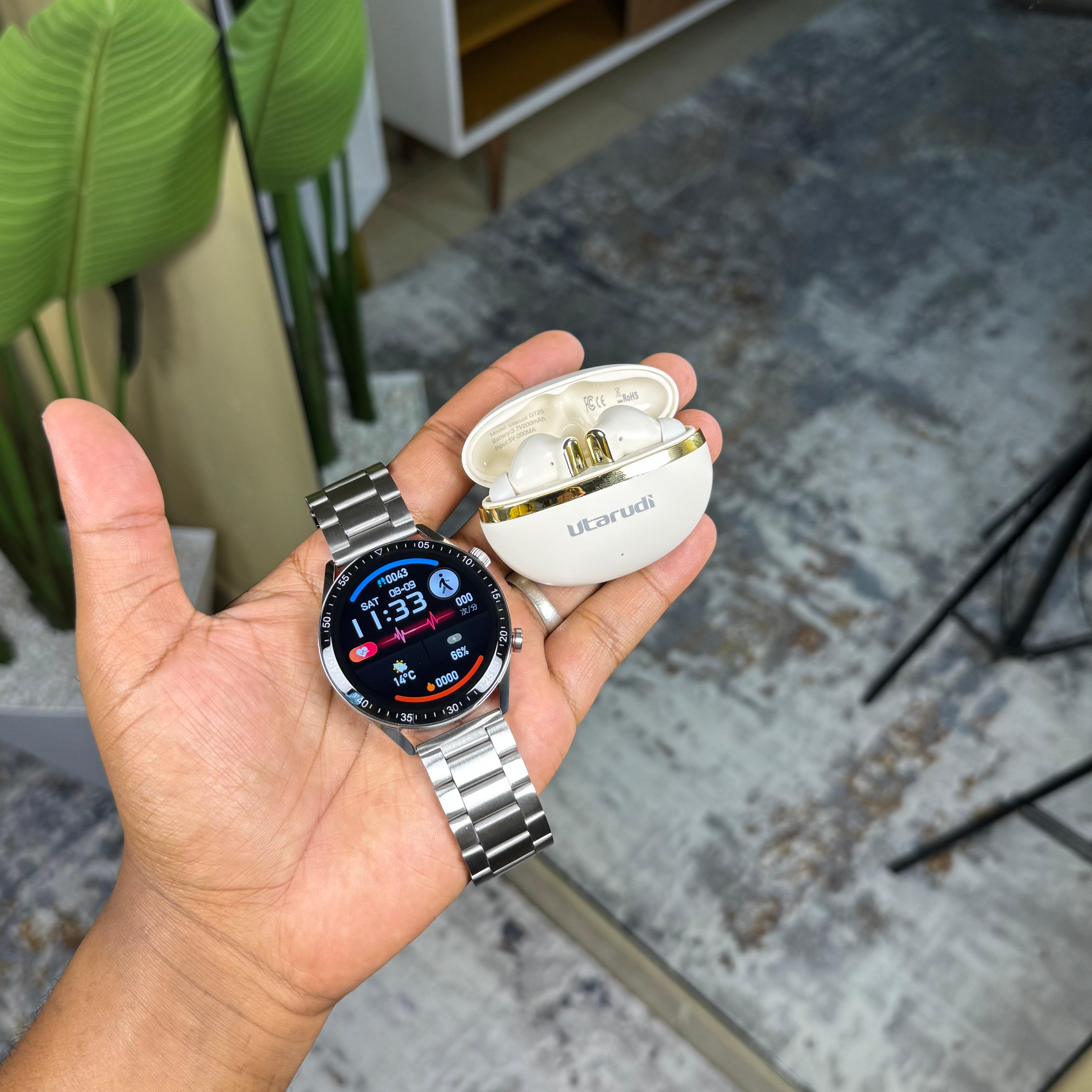 H5 Smartwatch + Gt25 Pods Set image 4