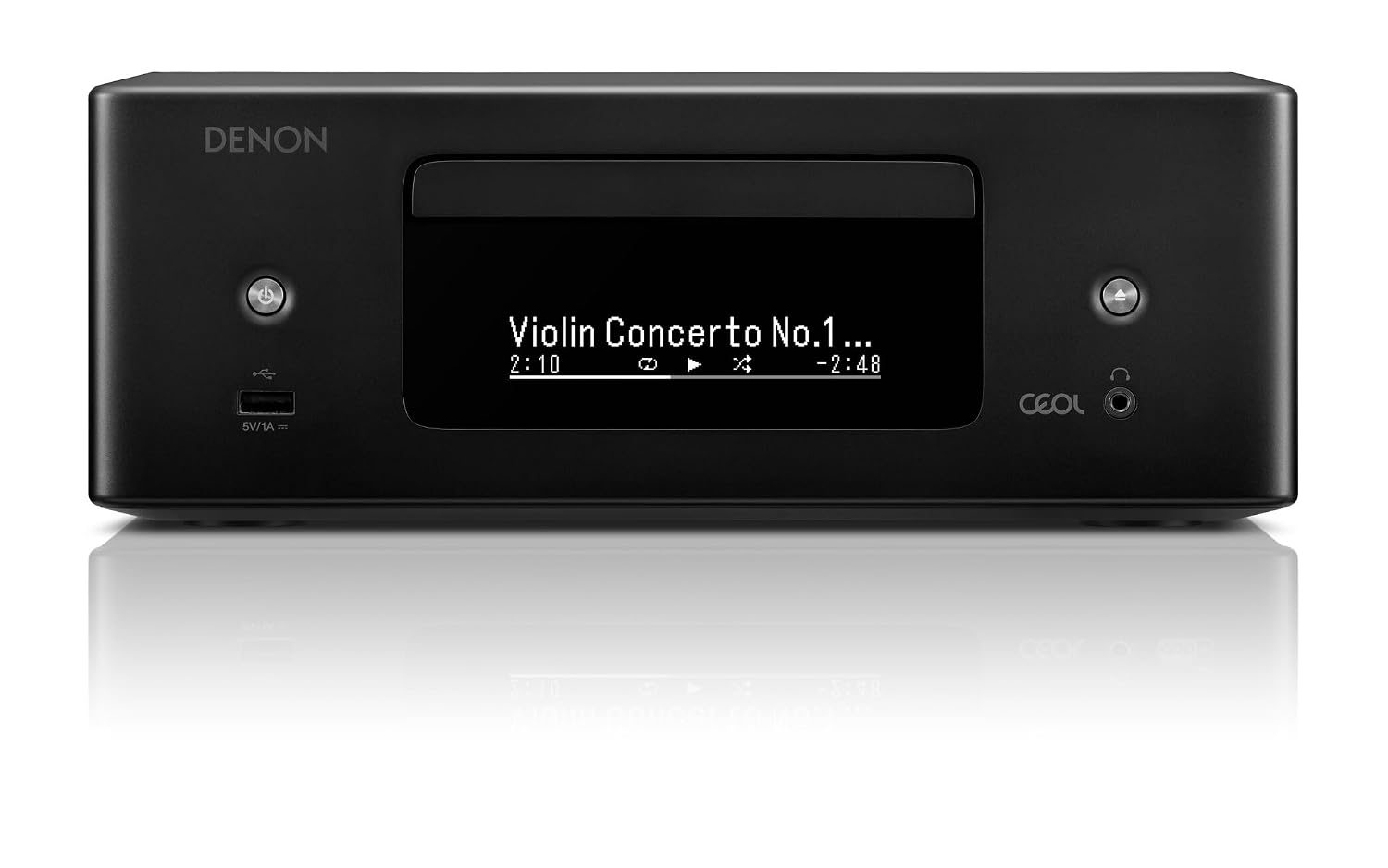 Denon RCD-N12DAB Compact Hi-Fi System with Amplifier (RCDN12DABBKE2)