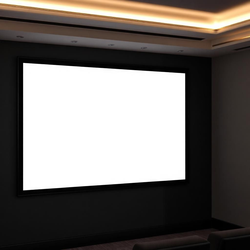 QMJM Cinema Frame Screen