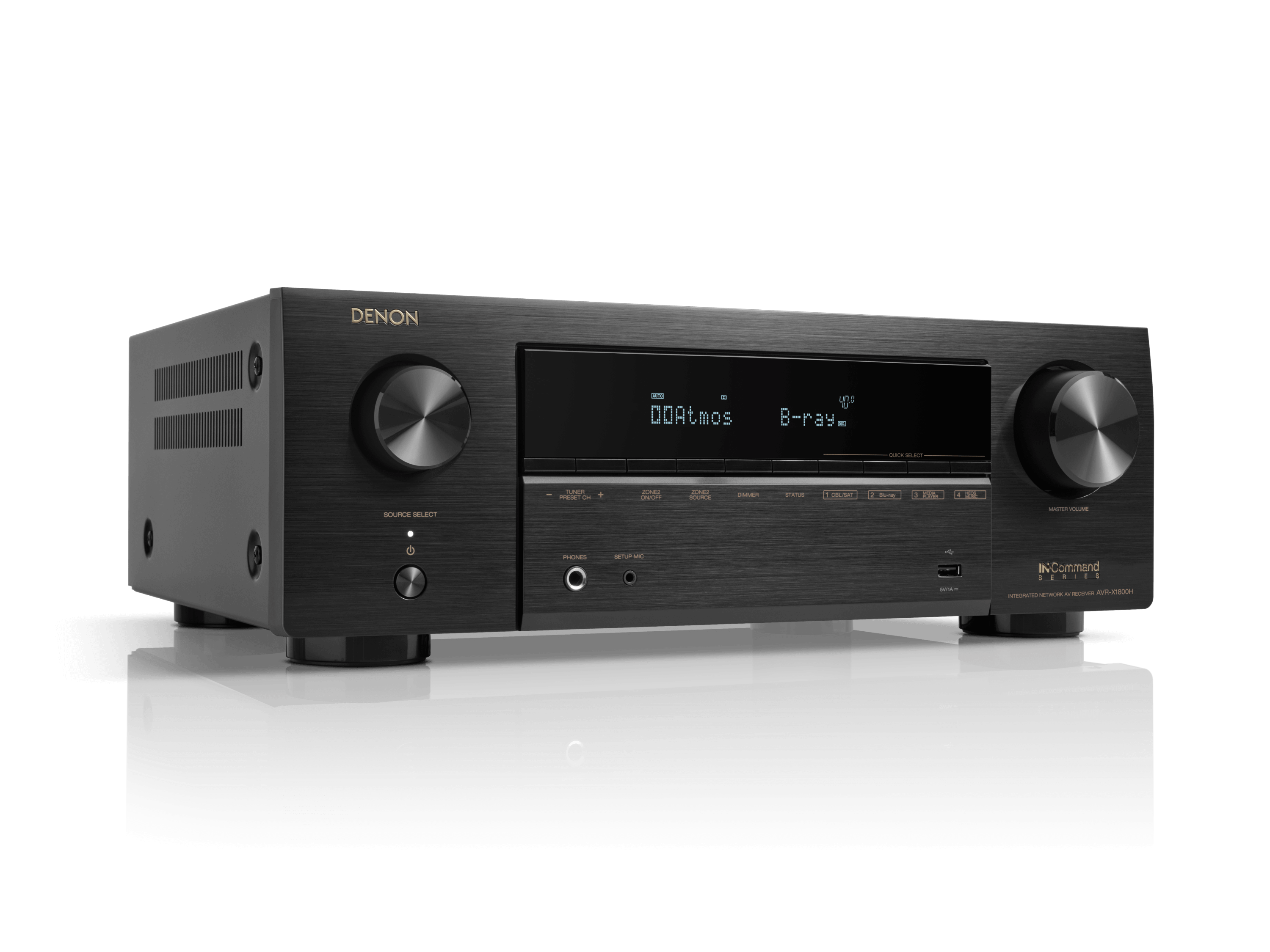 Denon AVRX1800HBKE2 7.2 Channel AV Receiver