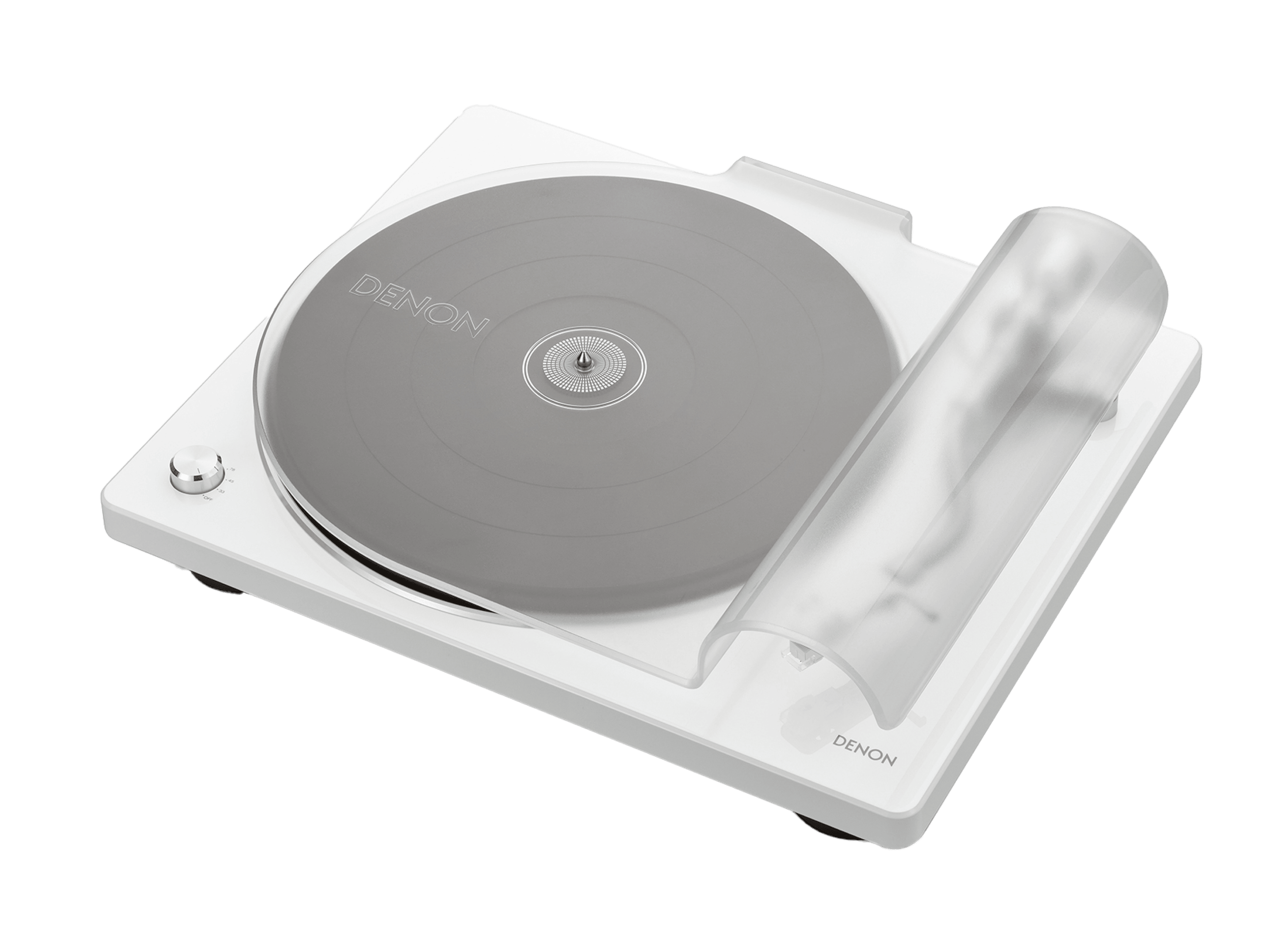 Denon DP-400 (DP400WTEM) Premium belt-driven Hi-Fi Turntable