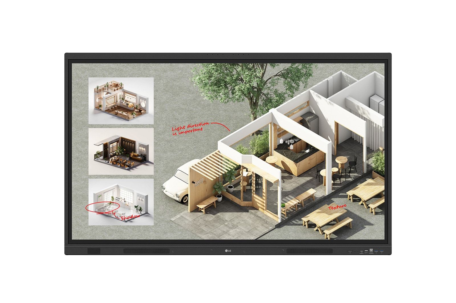 LG CreateBoard Standard TR3DQ Series Datasheet