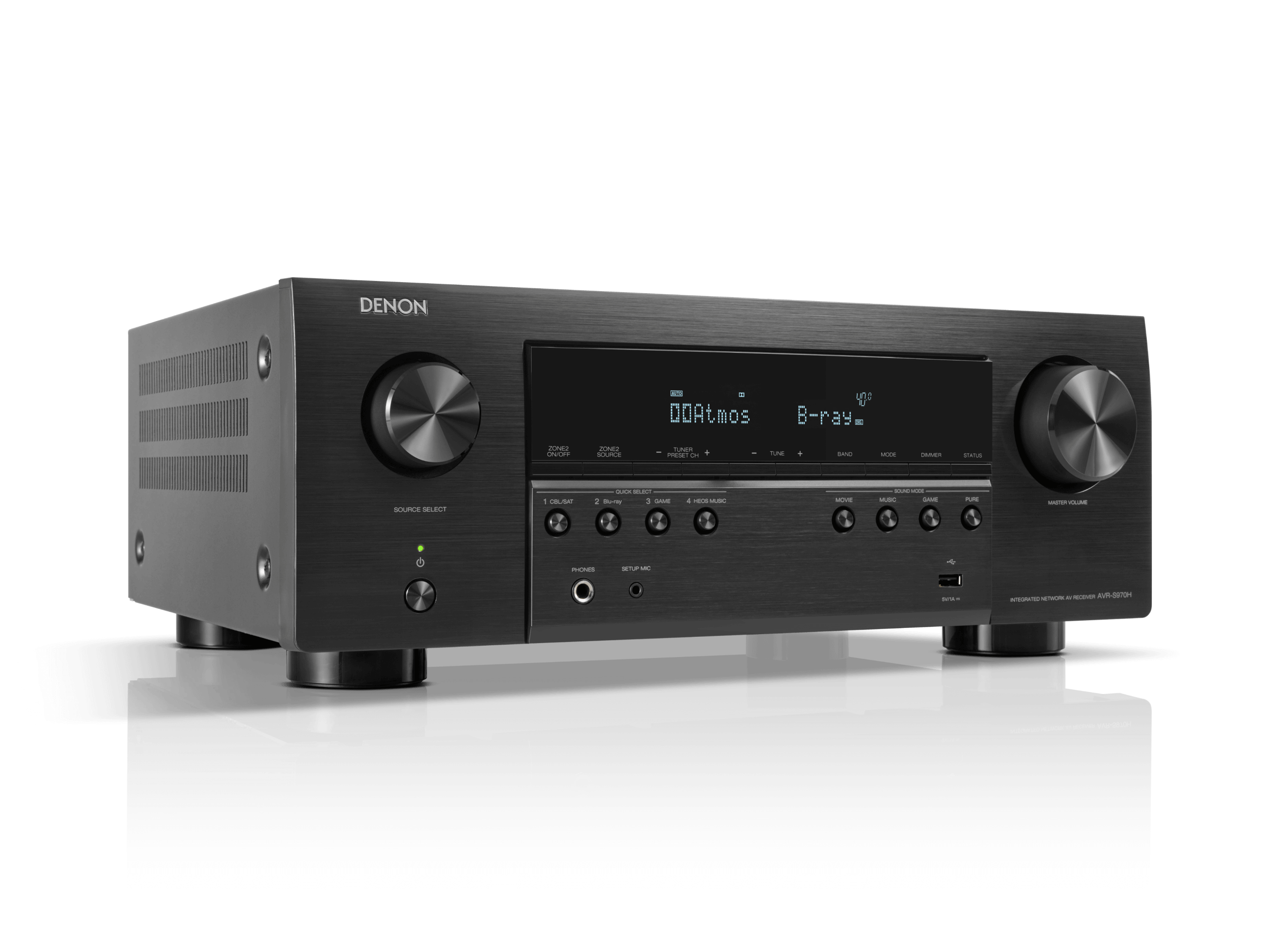 Denon AVR-S970H (KE2) 7.2-channel AV receiver