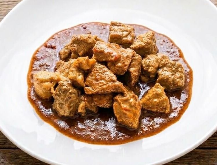 Estofado de carne de ternera