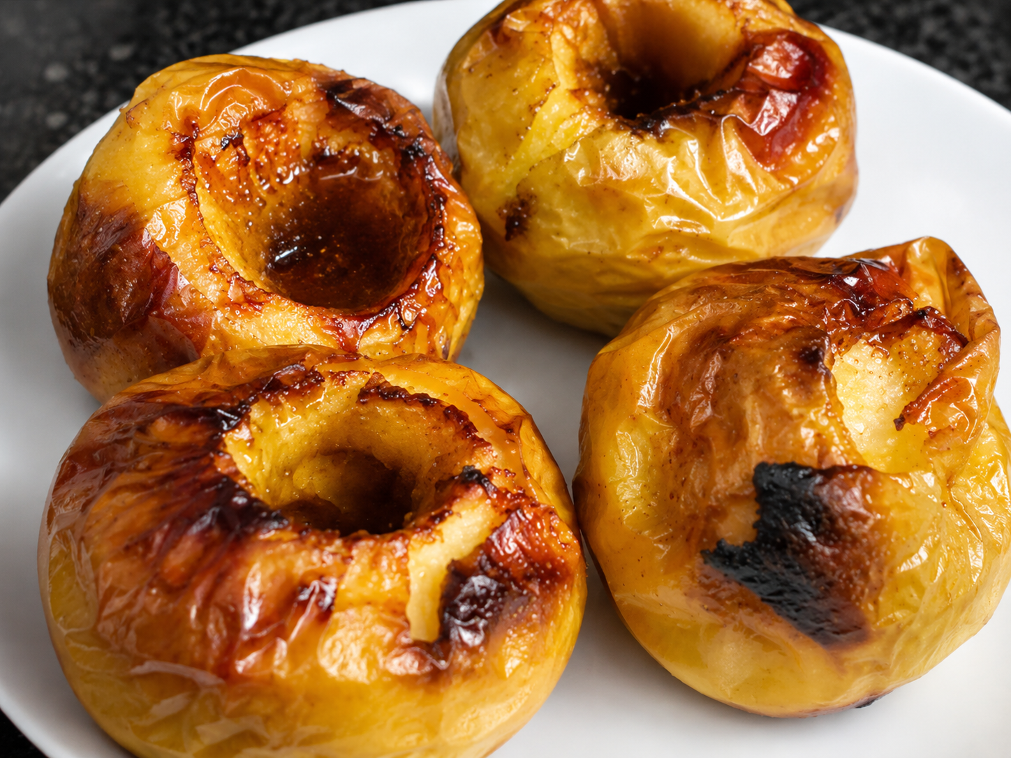 Manzanas asadas en airfrier
