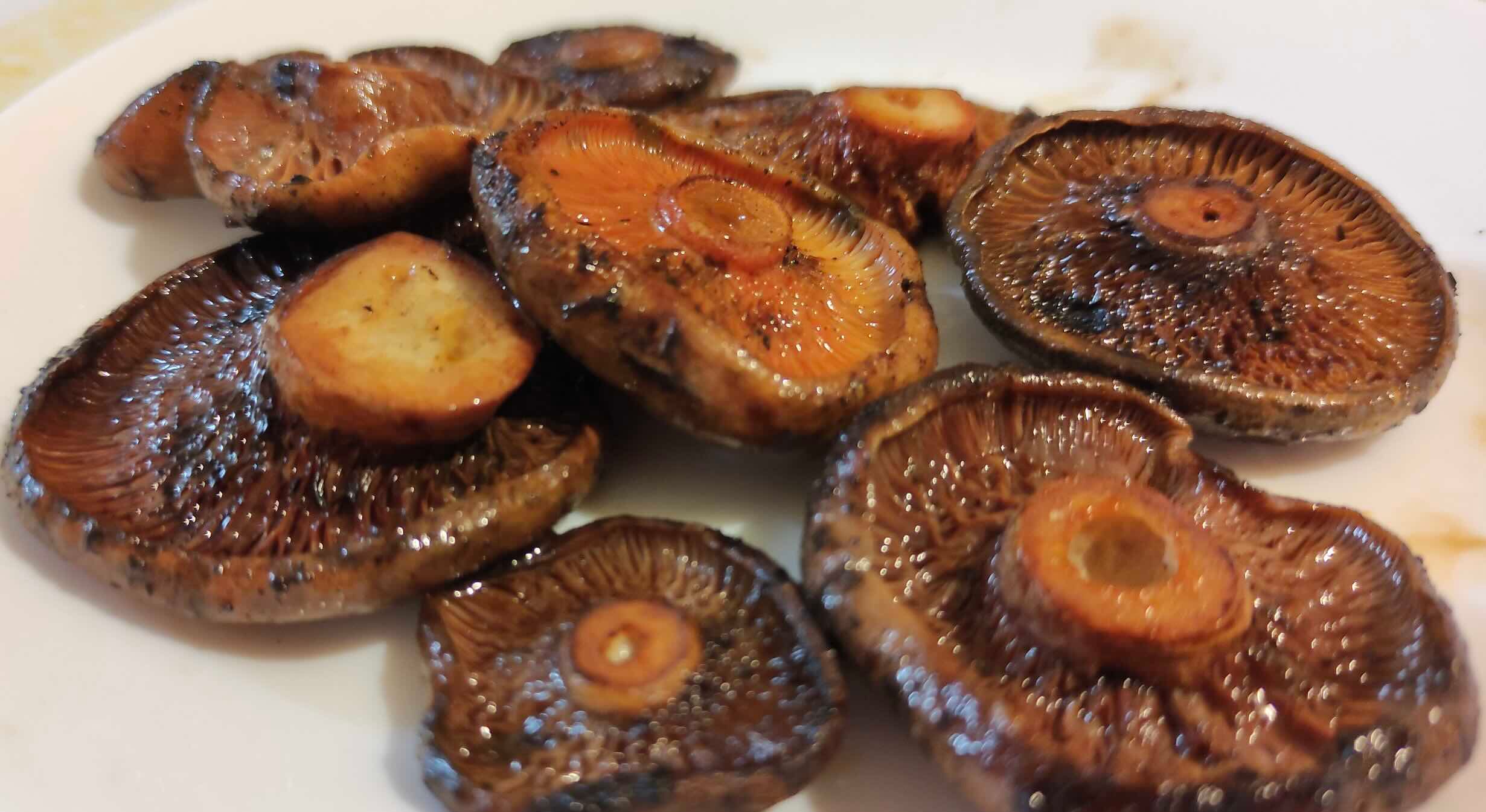 Rovellons a la plancha
