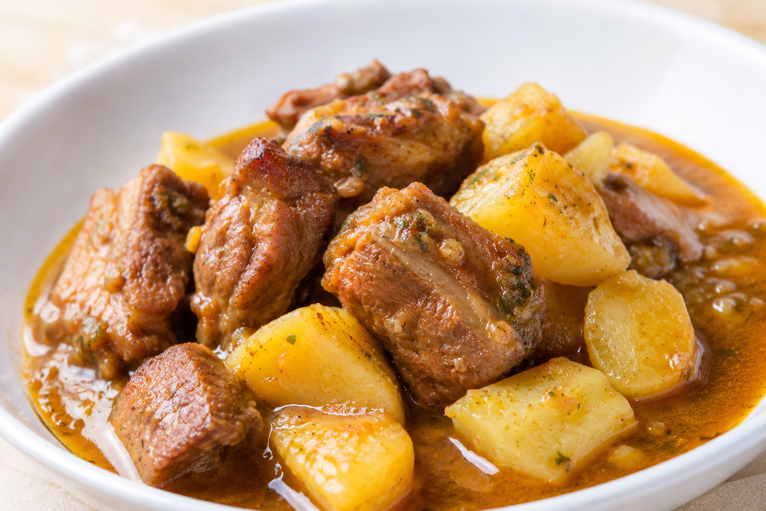 Patatas con costilla