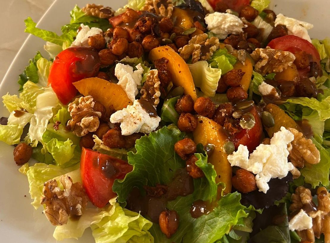 Ensalada crujiente de verano