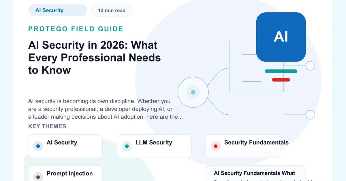 AI Security Fundamentals 2026 | Complete Guide | Protego