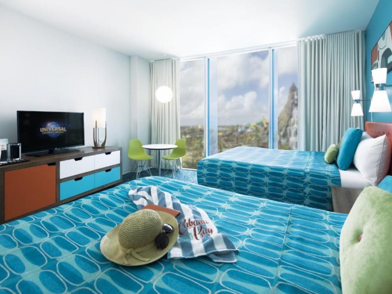 Piscina y Lazy River Cabana Bay