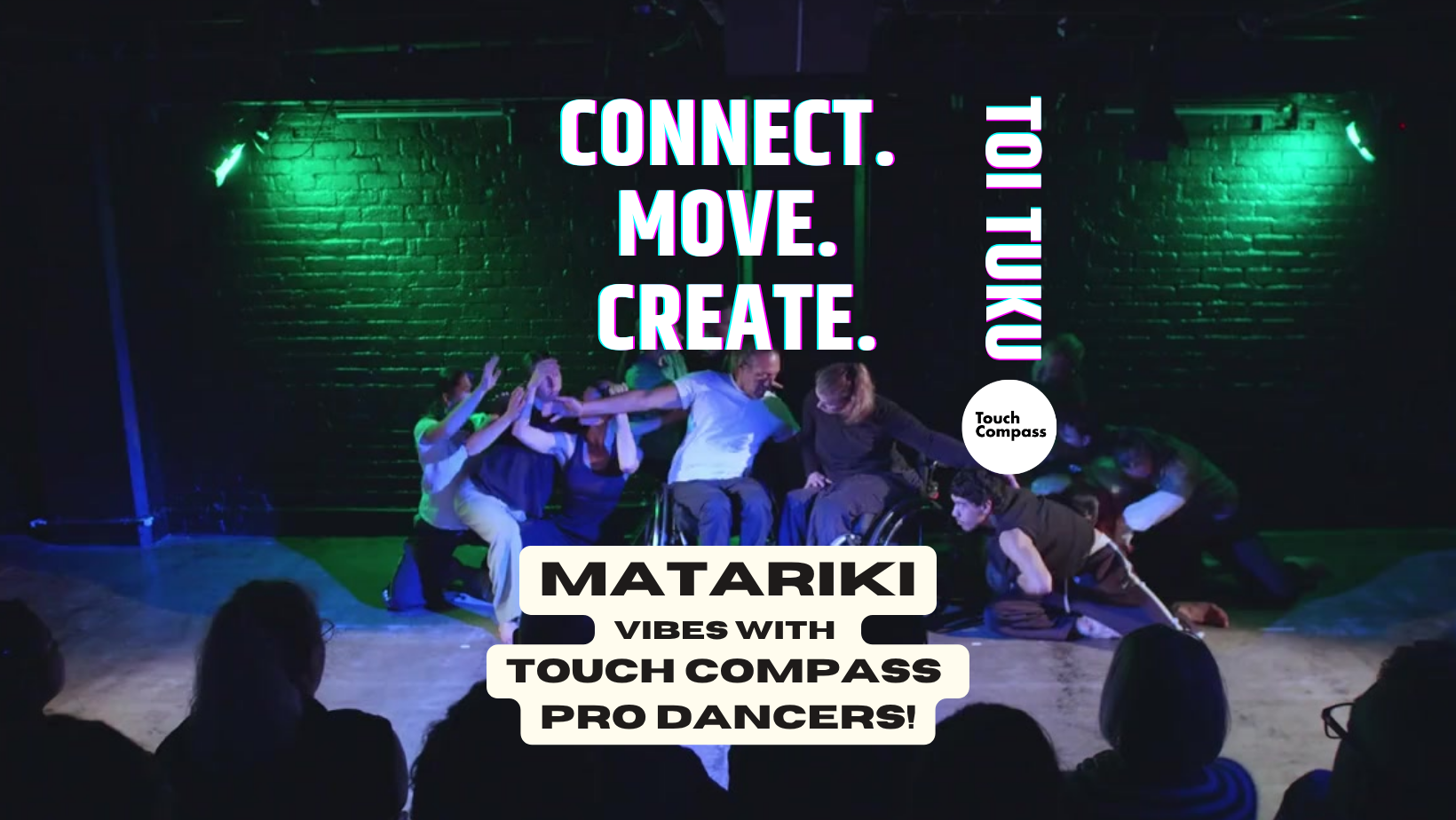 🌟 Move. Connect. Create. 🌟Join us for a 3-day Disability-Led Dance Intensive inspired by the themes of Matariki. Open to ages 16+, all experience levels, disabled and non-disabled participants, this intensive invites you to explore movement through creativity, connection, and lived experience.