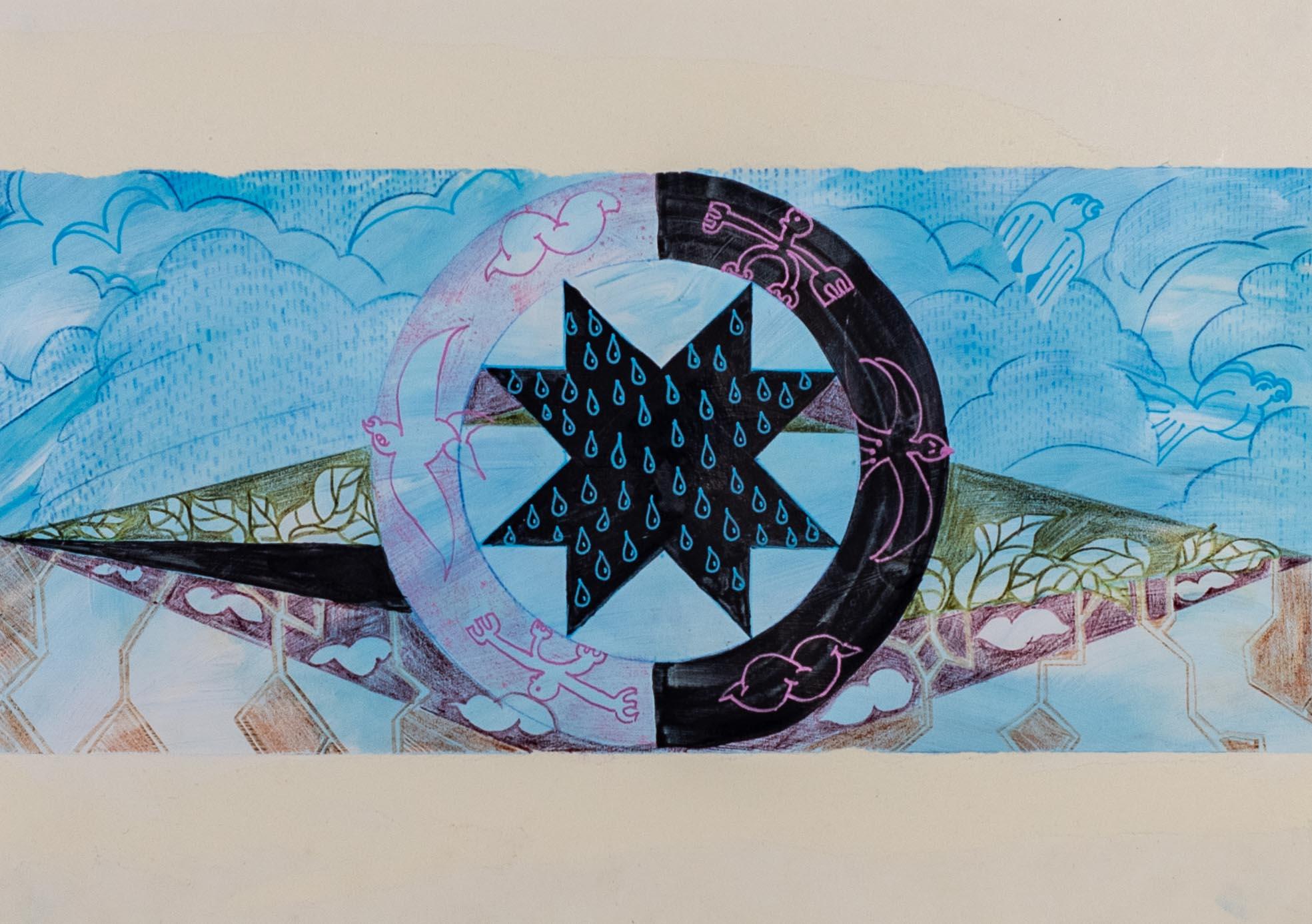 Waipuna-a-rangi - Clouds + Rain
By Rangimarie McDowell