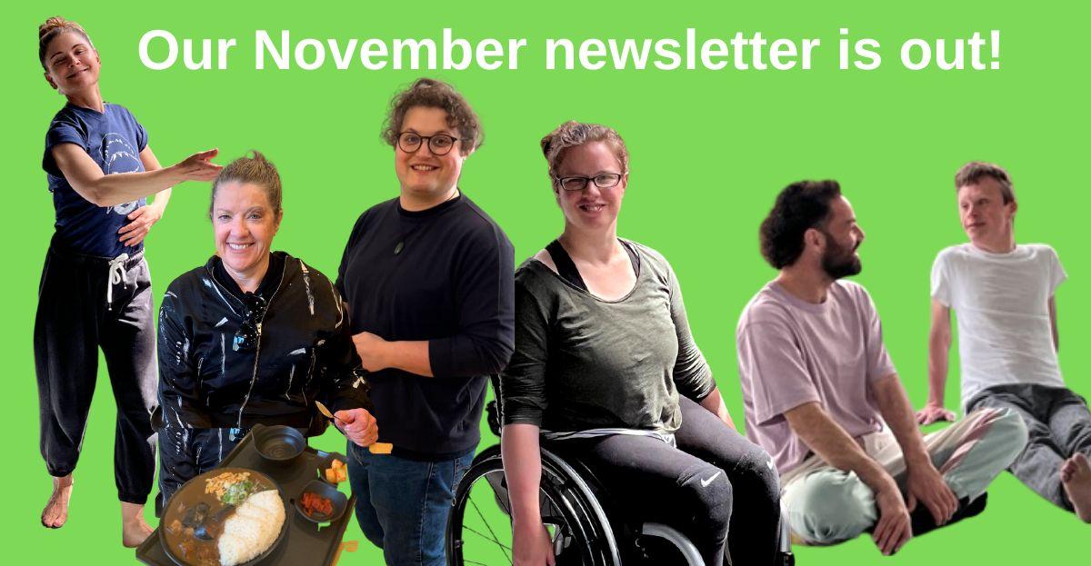 Nau mai haere mai to our November newsletter!

Rehearsals! Productions! Archives! Education, international news, #a11yArts recordings! And last but not least, we have a very quick survey to help us as we enter into our 26th year!

