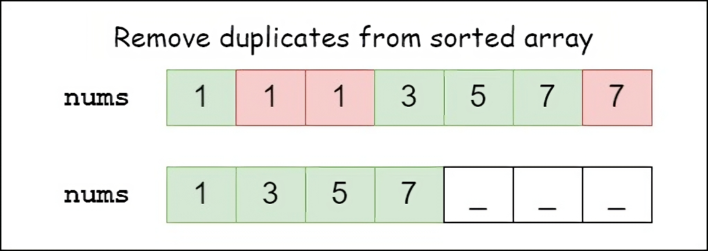 Remove Duplicates from a Sorted Array: Techniques, Examples, and ...