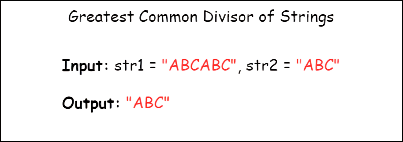 Greatest Common Divisor of Strings | DevsCall