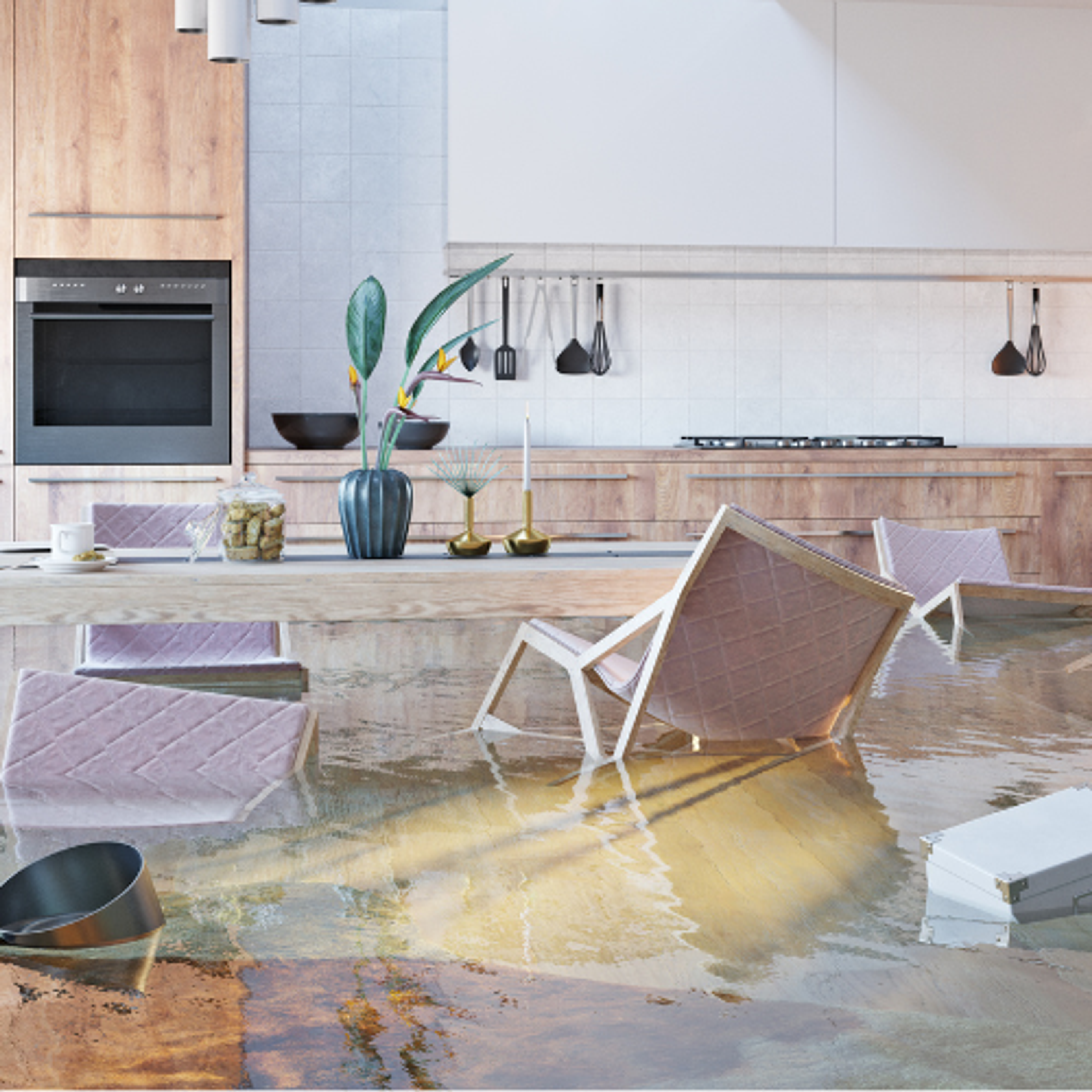 flooded home flooded home