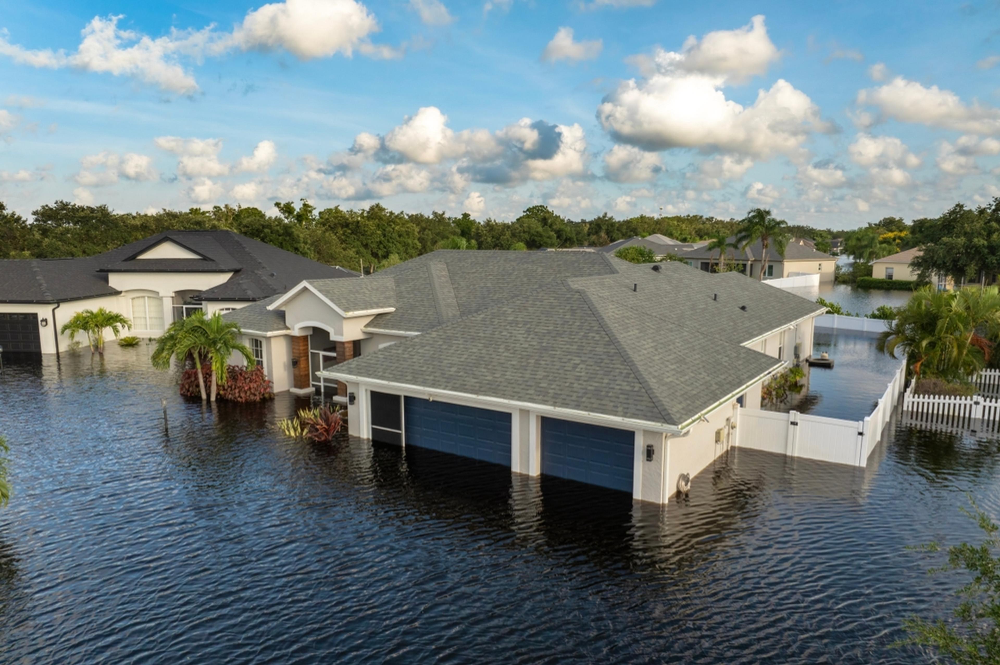 flooded home flood insurance