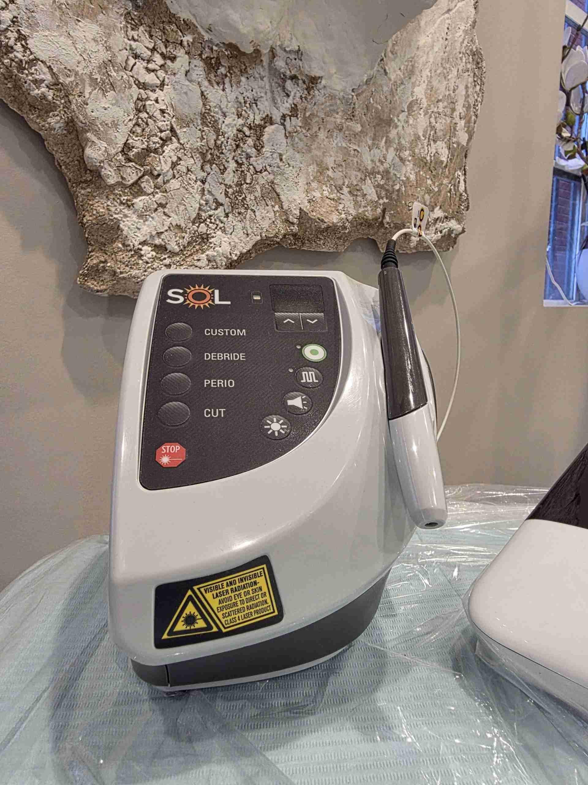 Soft tissue dental laser