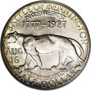 ½ Dollar (Vermont Sesquicentennial) - Reverse