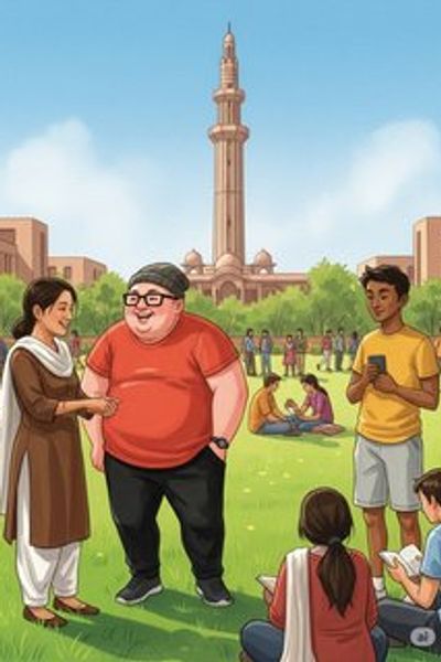 The Summer of Syntax and Synapses daily life story for 18+ years children in English featuring exciting themes