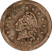 Civil War Patriotic Token - Wilson's Medal - Obverse