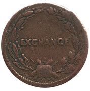Civil War Token - Washington (F-117/420) - Reverse